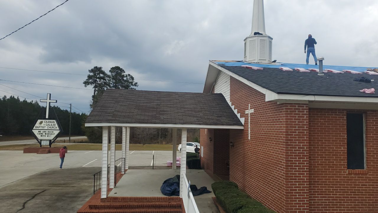 Church Roof Replacement using Owens Corning by Inspector Roofing and Restoration