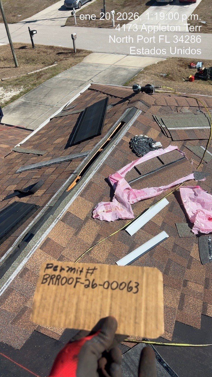 Shingle Project in North Port by Silks Roofing