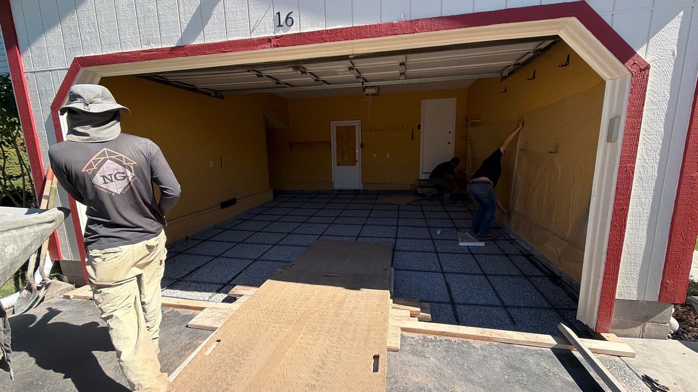 Greece Garage Floor Replacement  by NG Masonry & Construction LLC