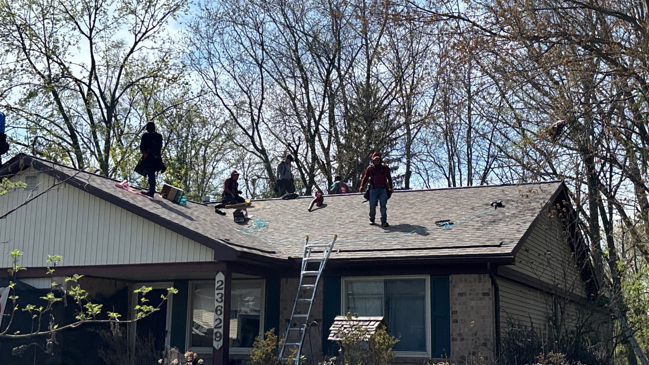 Roof Replacement using Owens Corning Driftwood by 180 Contractors