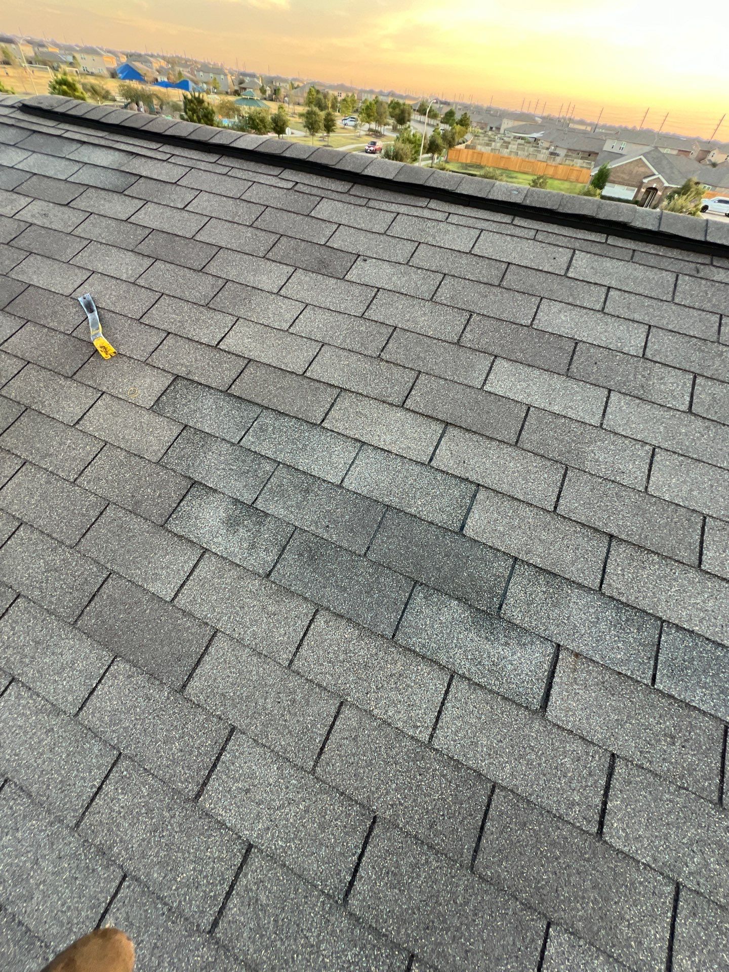 Hail Damage using Owen's Corning Duration (Lifetime) Shingles by Roof Repair Company