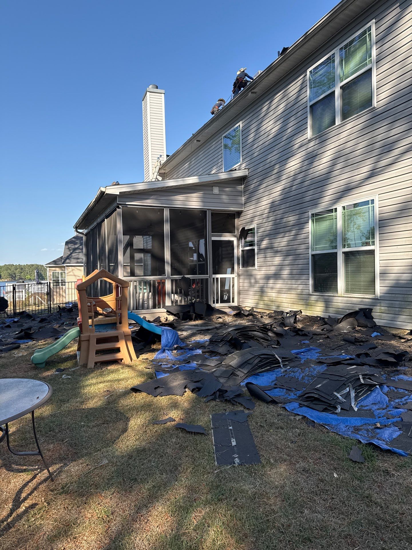 Asphalt Shingle Roof Replacement on Multi-Gabled Sanford Home by Prepare The Way Roofing