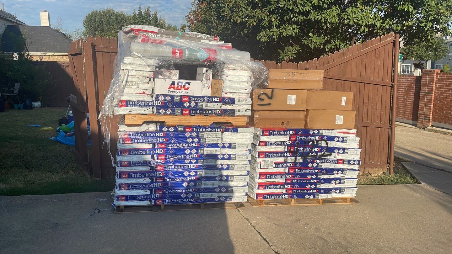 Residential Roofing Installation using GAF Timberline HDZ - Plano TX by Lighthouse Contractors