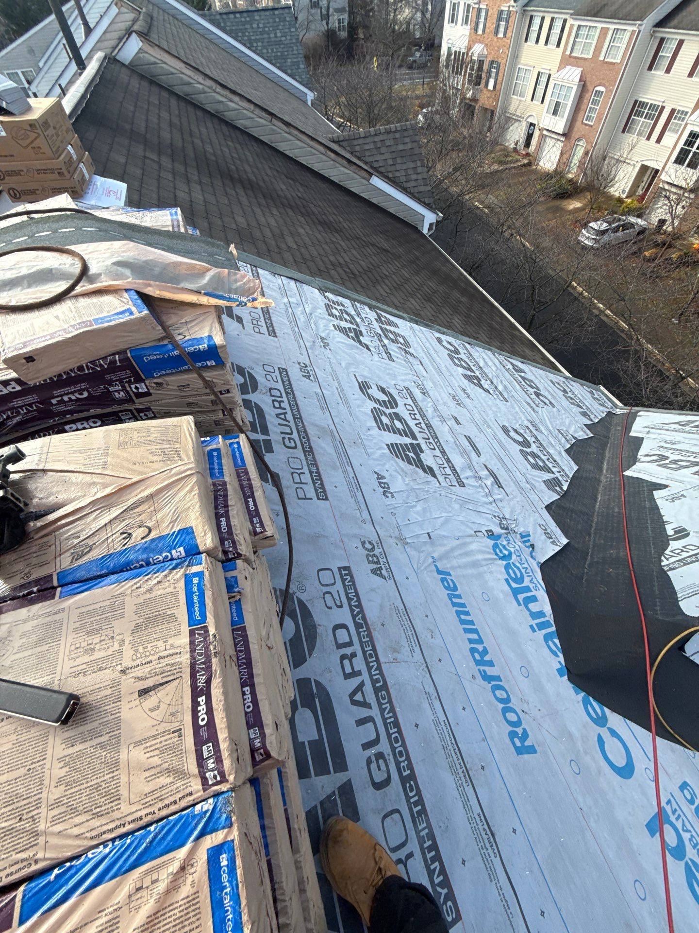 Sterling: Residential Roof Replacement with CertainTeed Landmark Pro in Max Def Driftwood by RM Banning, Inc.