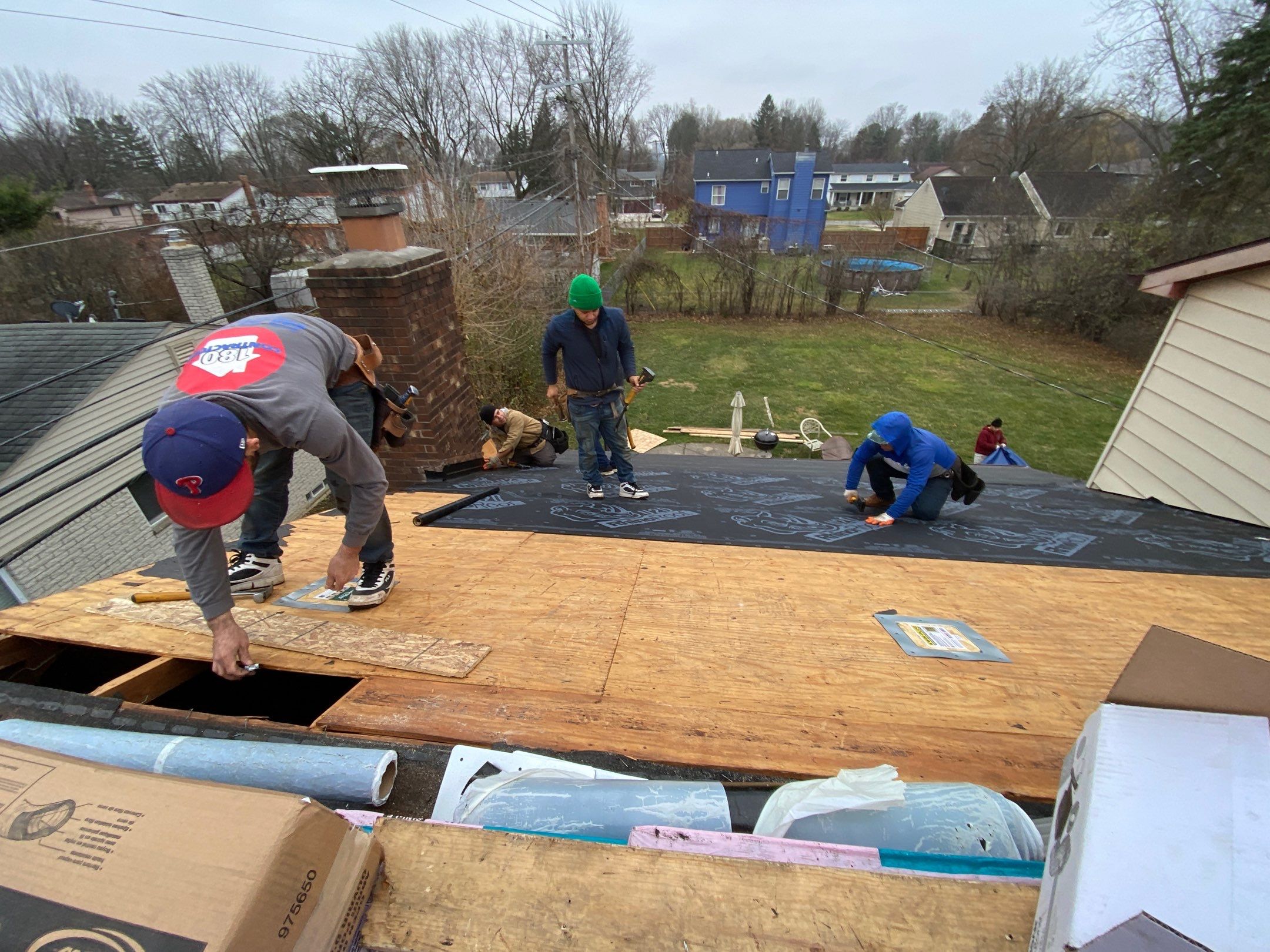 Roof Replacement using Owens Corning by 180 Contractors