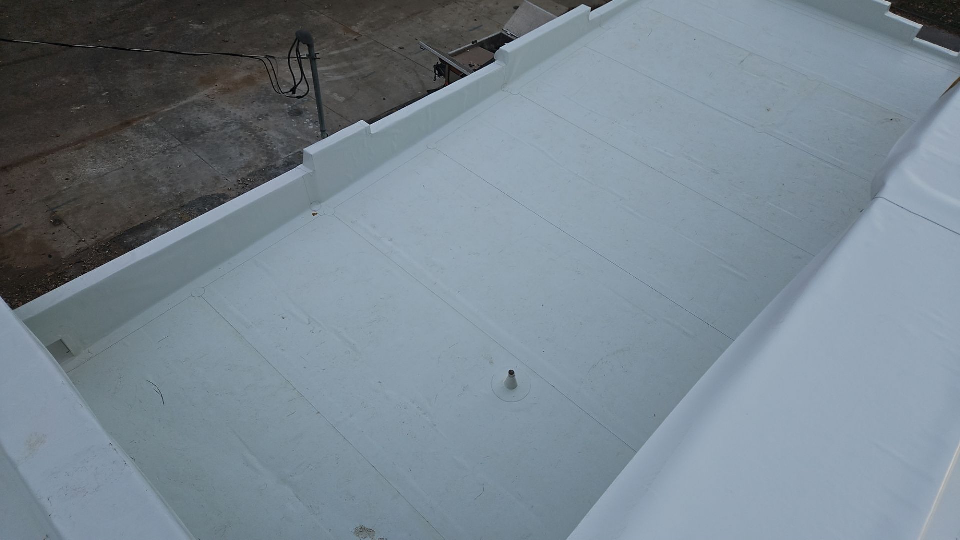 Commercial Flat Roof Install - Single-Ply Membrane  by Titan Commercial & Residential Roofing 