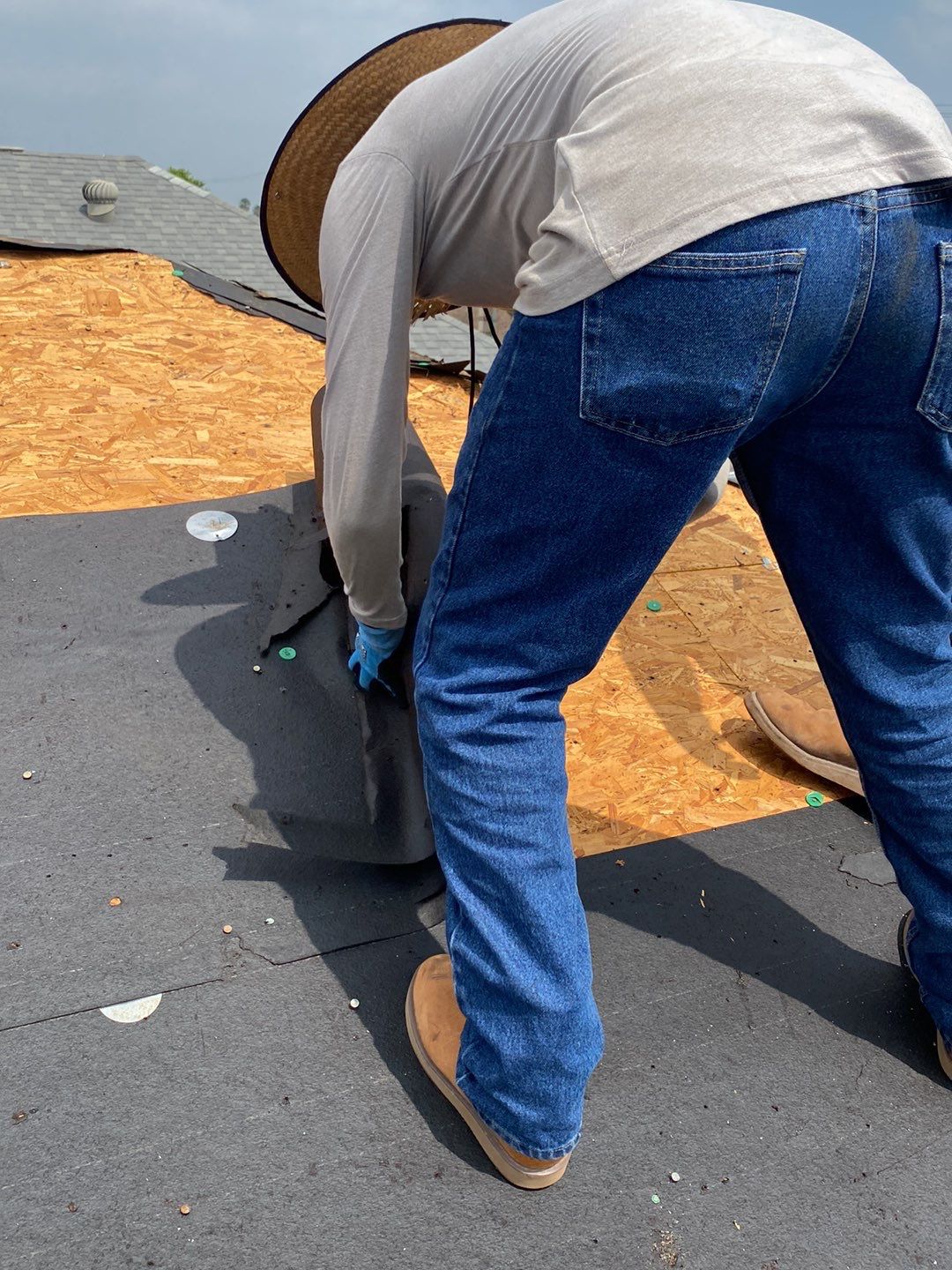Mission Roof Project by Bison Roofing  
