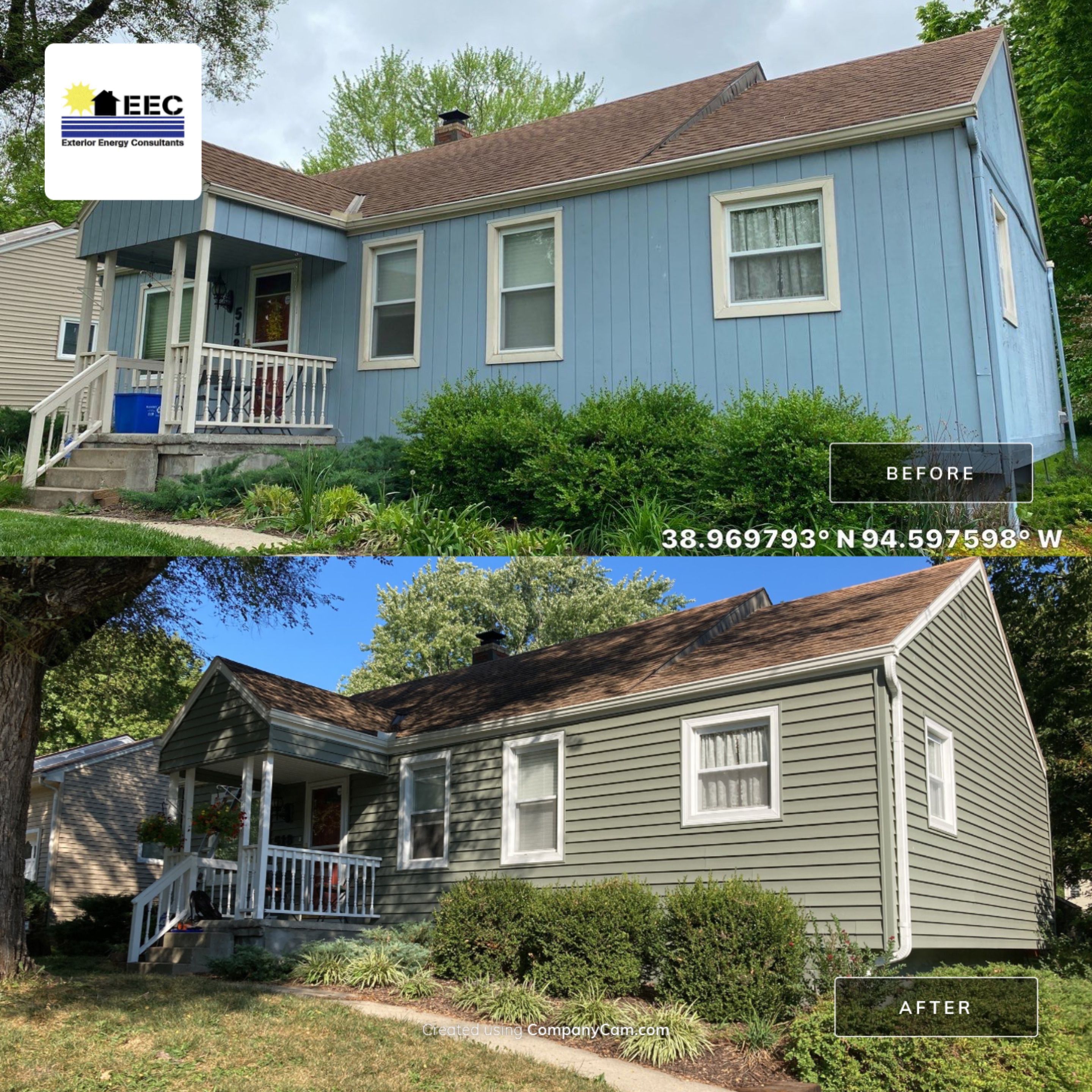 Siding Installation in KCMO by EEC  Windows, Siding & Roofing 