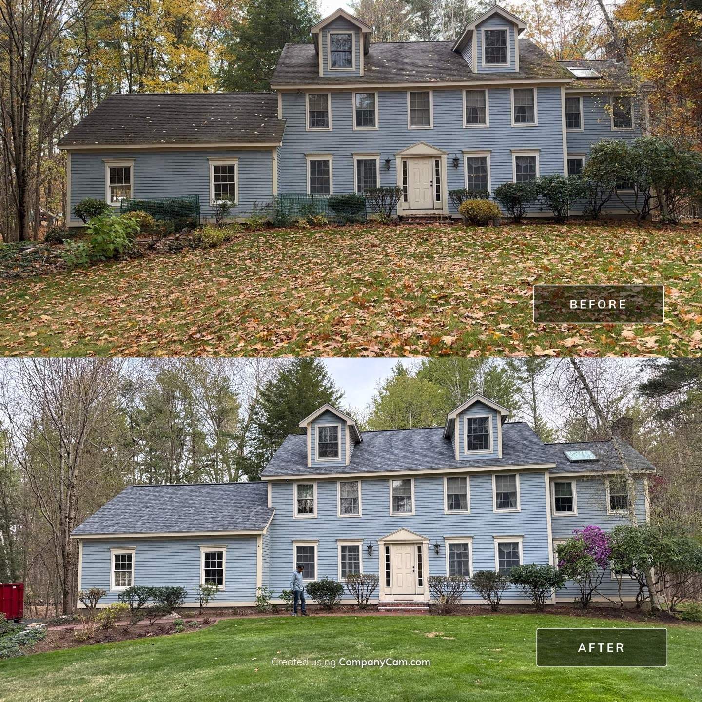 Roof Replacement & Skylight Upgrade in Stratham, NH | Winnicutt Road Neighborhood by Compass exteriors