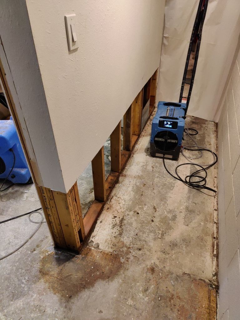 Water Damage Project in Denver by Accountable Home Services
