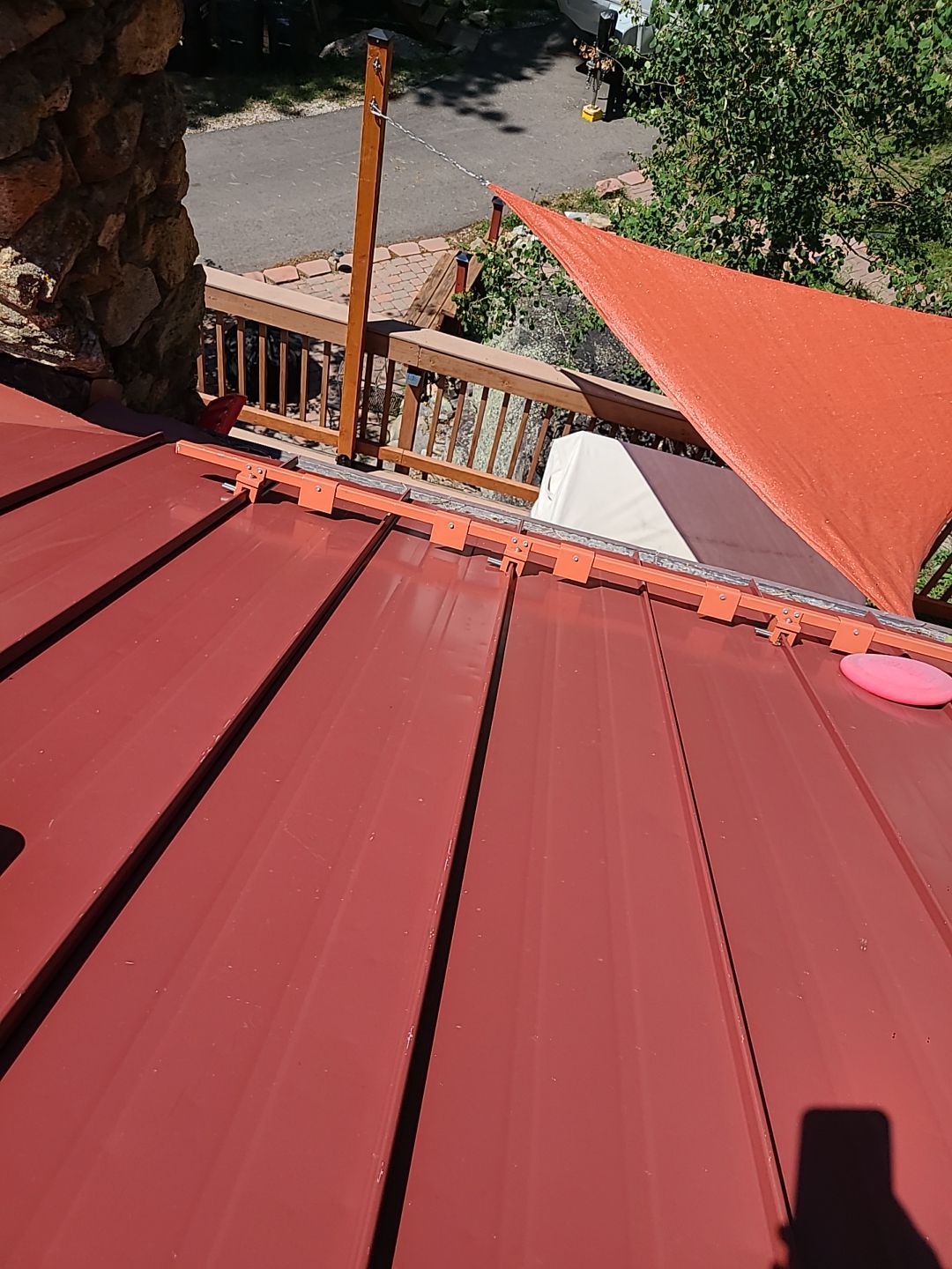 Residential Roofing Installation using Standing Seam Metal by Blue Peaks Roofing LLC 