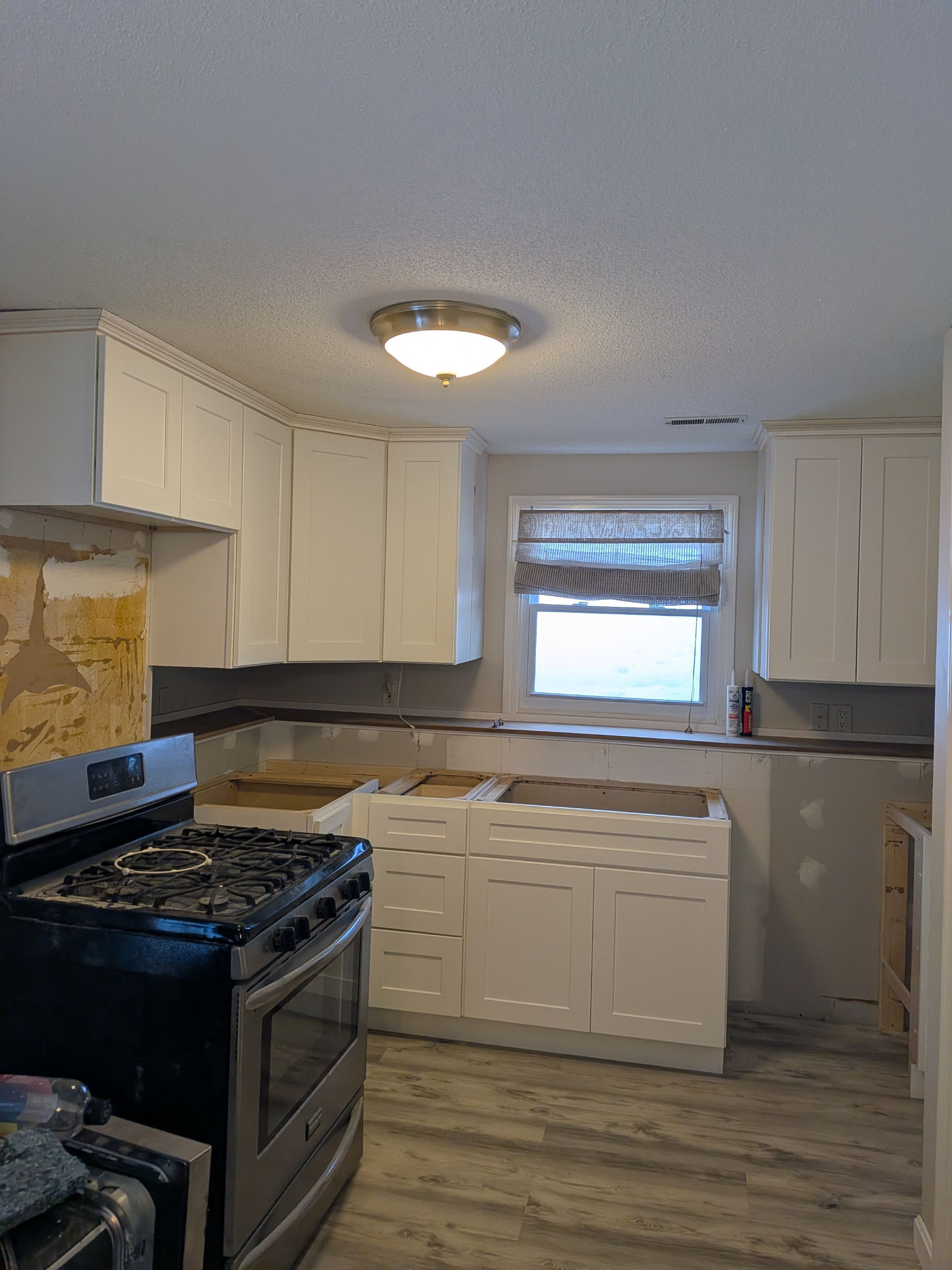 Kitchen Carpentry Project  by Dennis Moffitt Painting