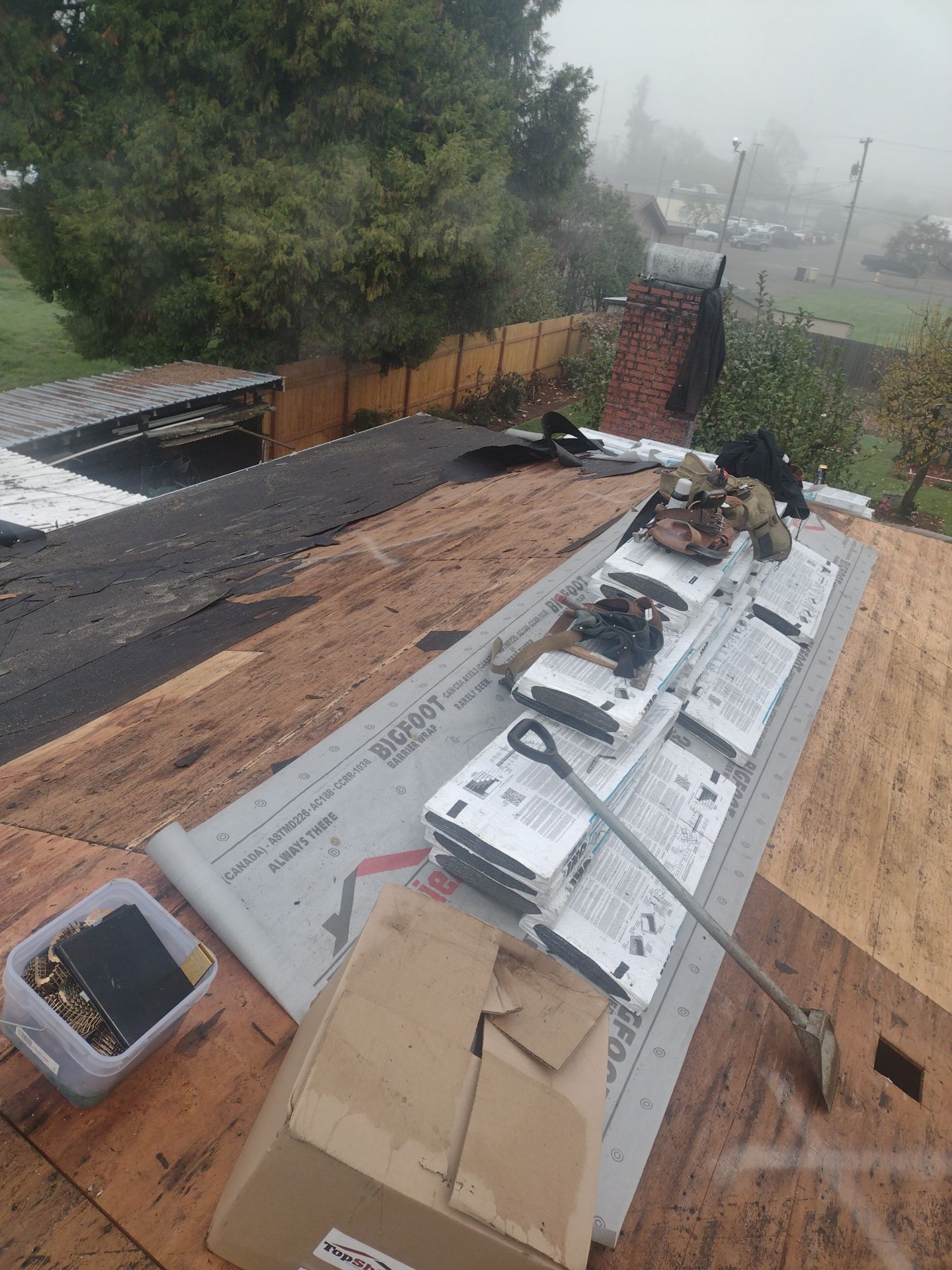 Residential Roof Installation: IKO Dynasty 30 Year Shingle Color: Frostone Grey by Orezona Building & Roofing Company, Inc.