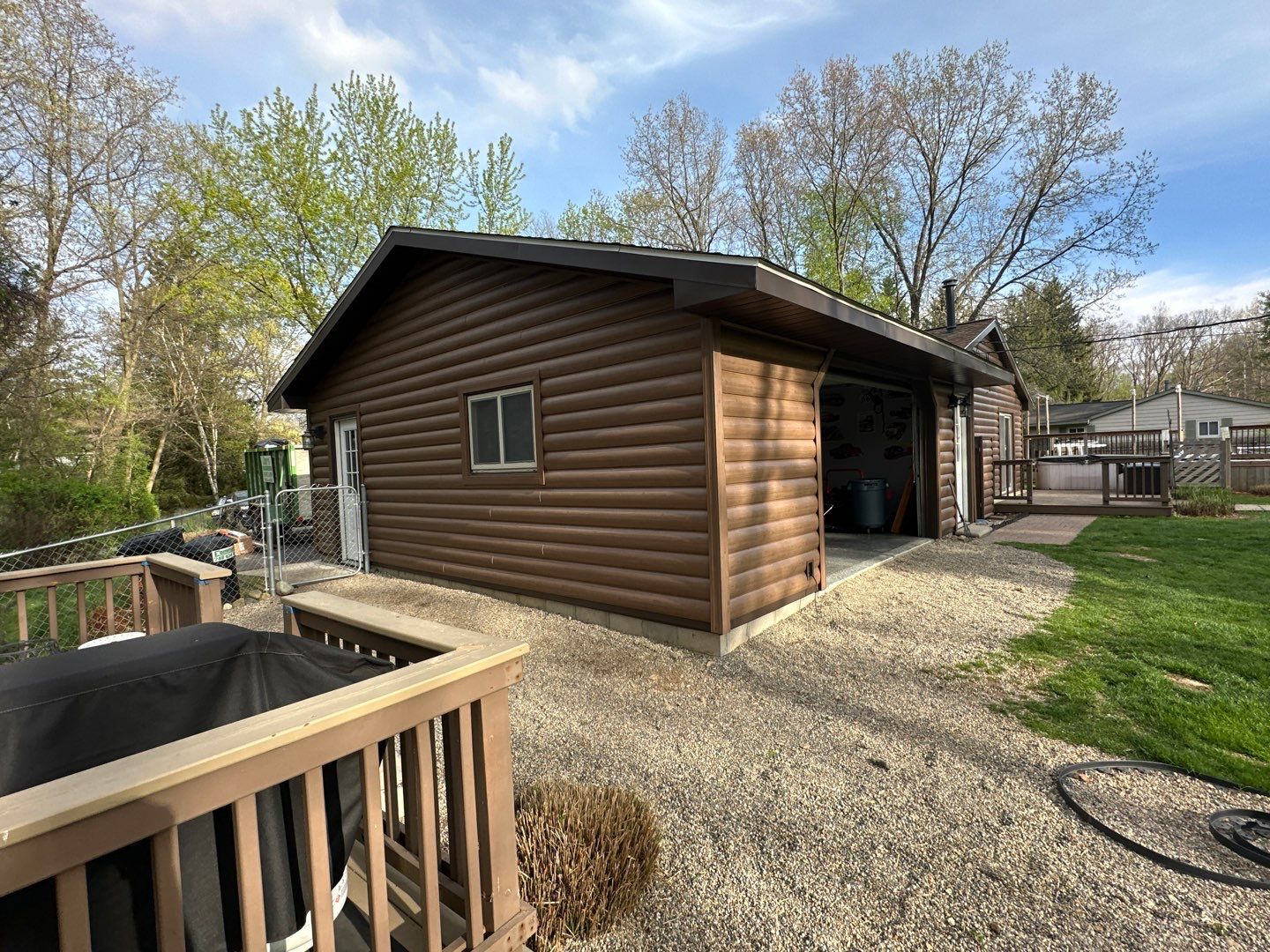 Siding Installation using Timbermill Forest Brown by 180 Contractors