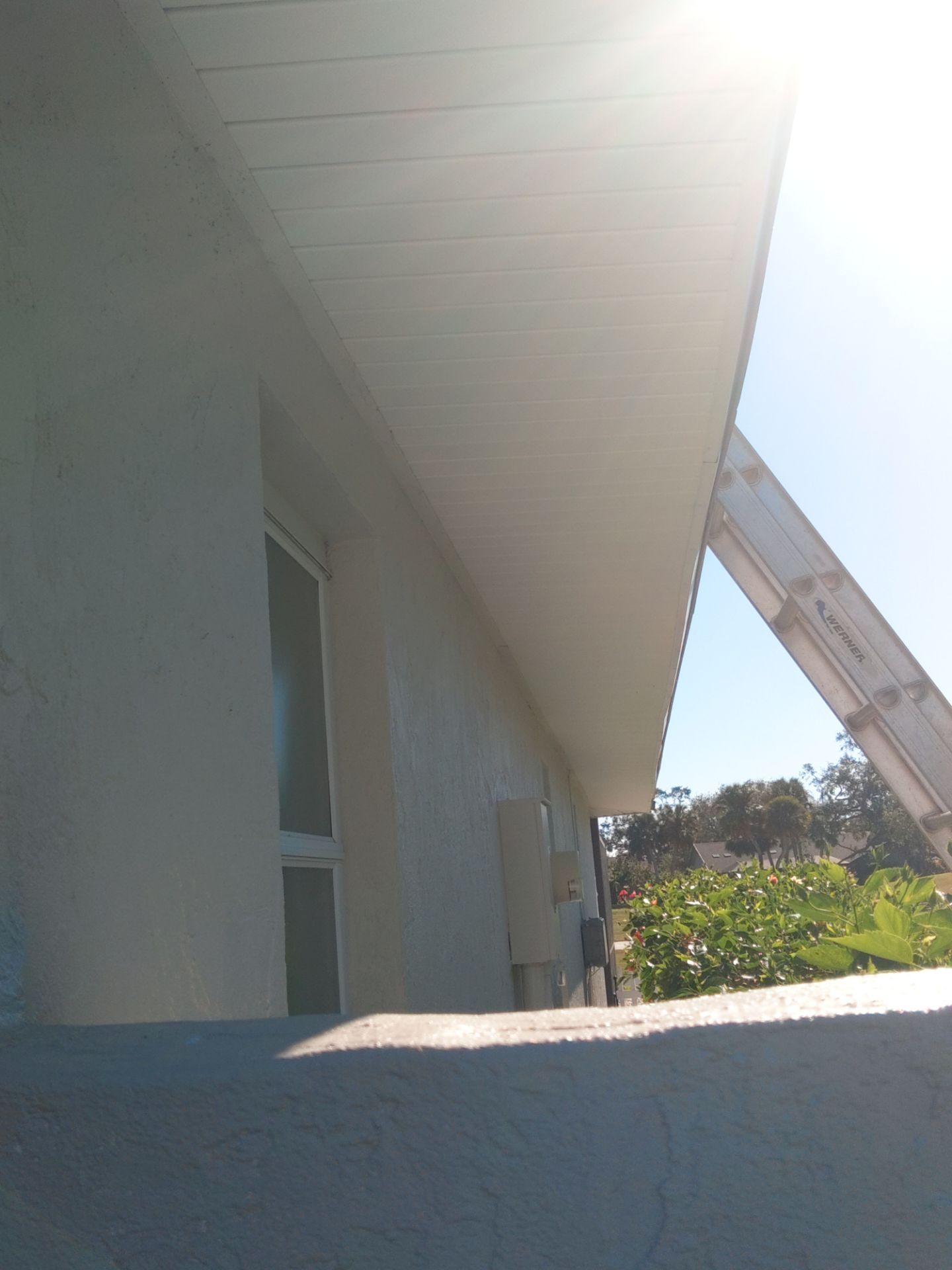 Soffit Installation in Sarasota FL by Gutter Professors