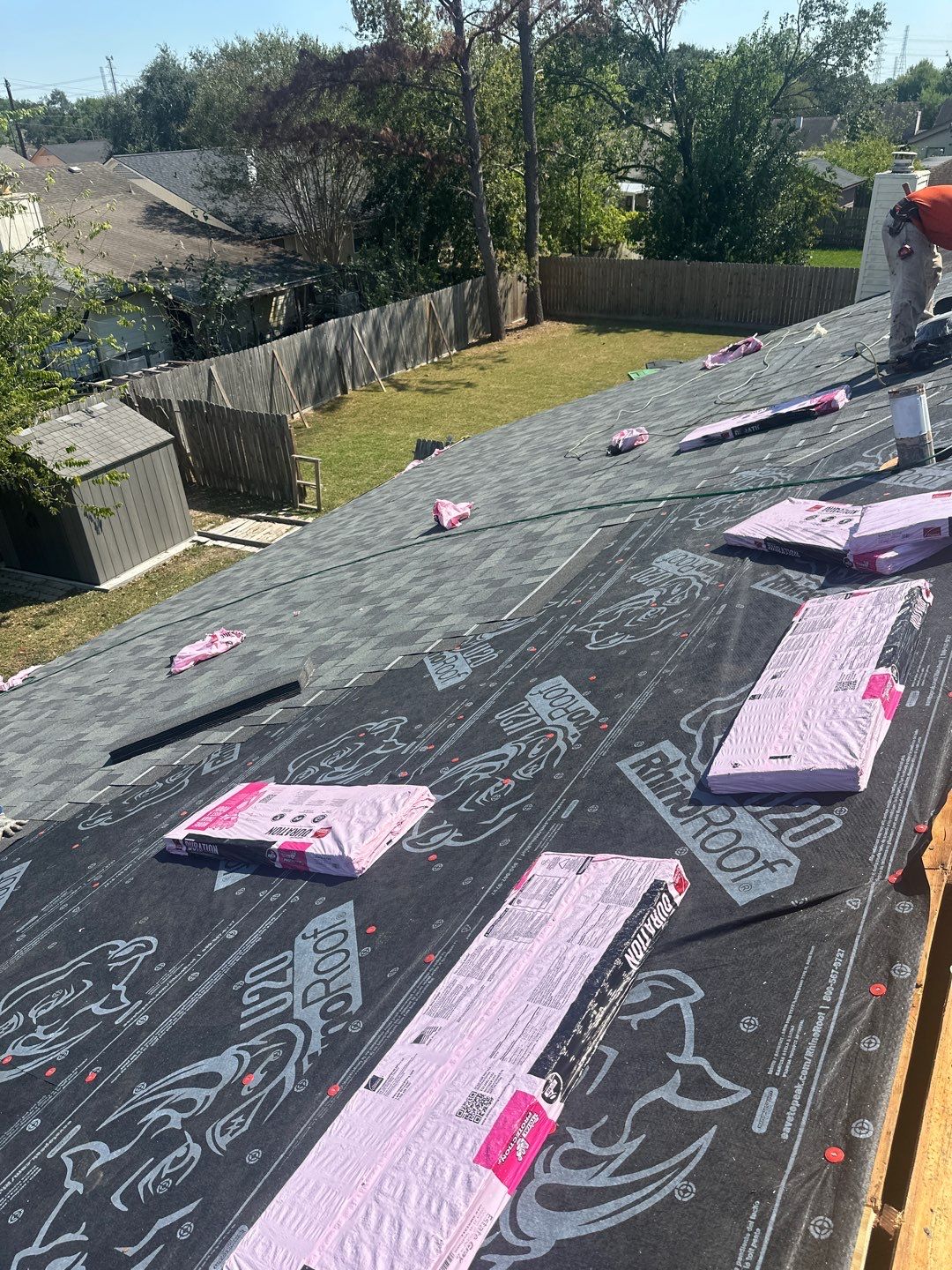 Residential Roofing Repair using Owen's Corning Duration (Lifetime) Shingles by Roof Repair Services LLC
