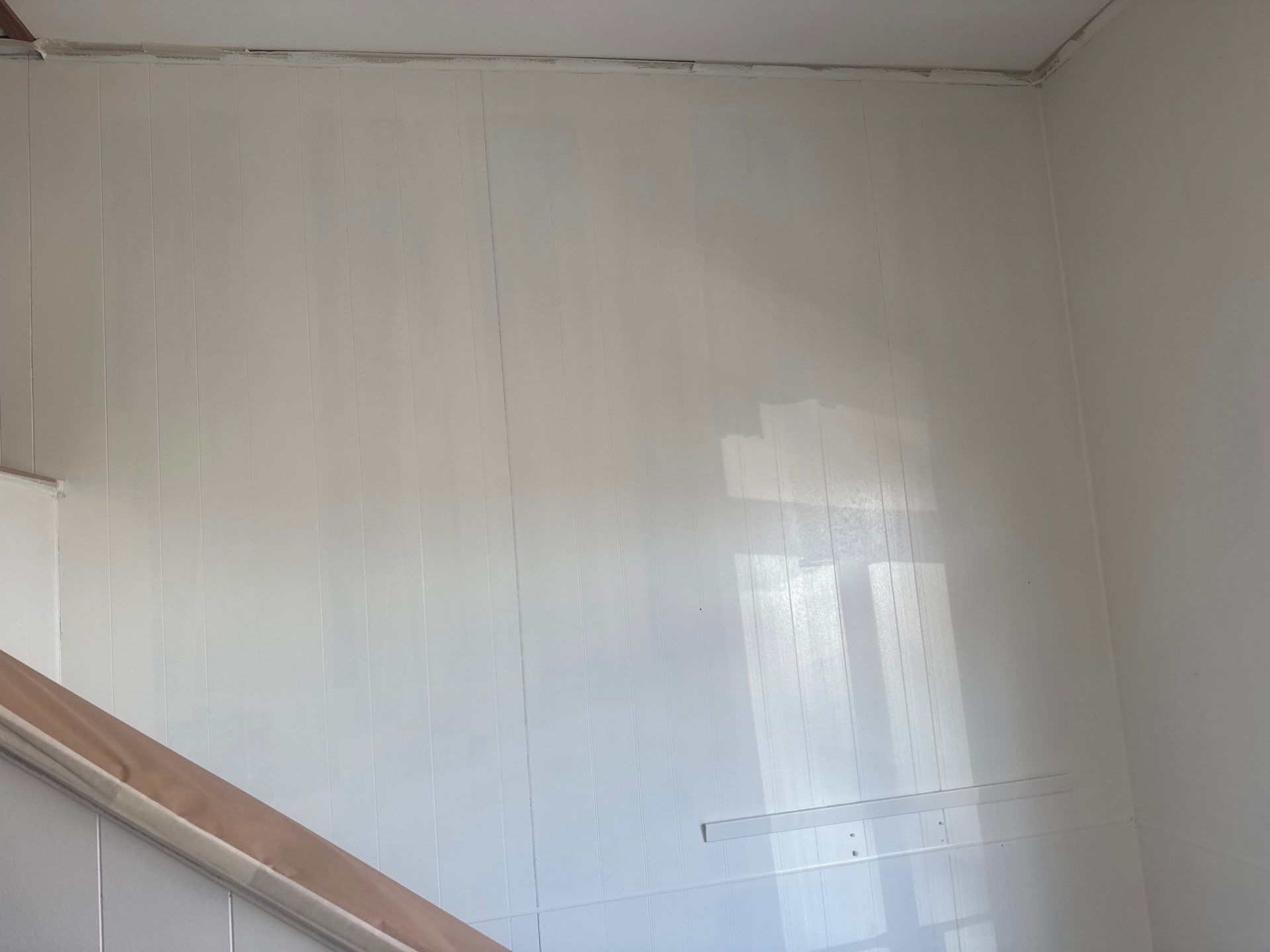 Interior Stairwell Transformation – Before & After by Midwest Paint LLC