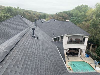 Large Custom Estate Roof Replacement in Arlington