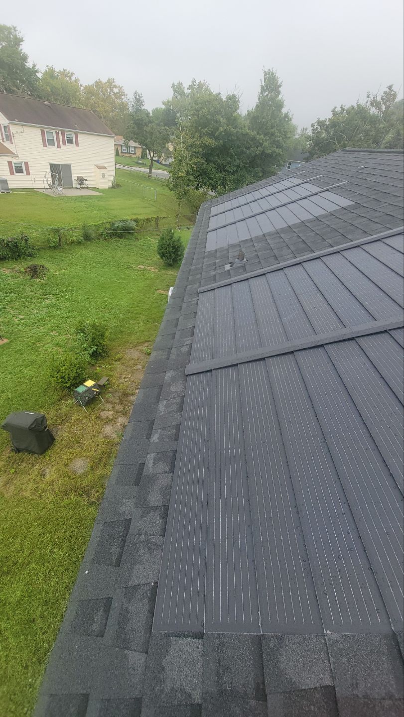 Roof and Solar Installation using GAF Timberline Solar HDZ by ExteriorPros