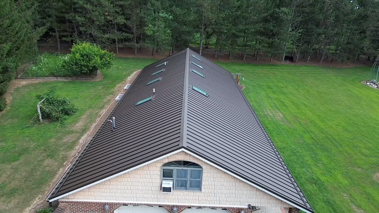 Standing Seam Project in Edgerton, OH by 4Ever Metal Roofing