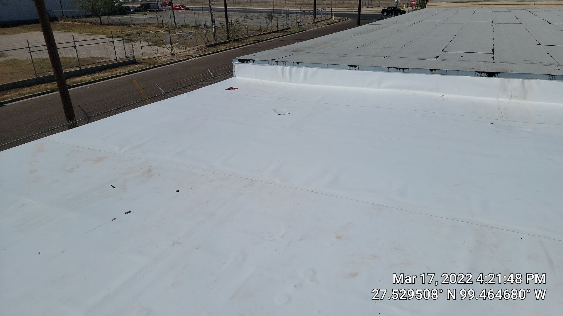 Commercial Roofing Installation using Thermoplastic Polyolefin - GAF  by JM Flores Roofing & Construction, Inc