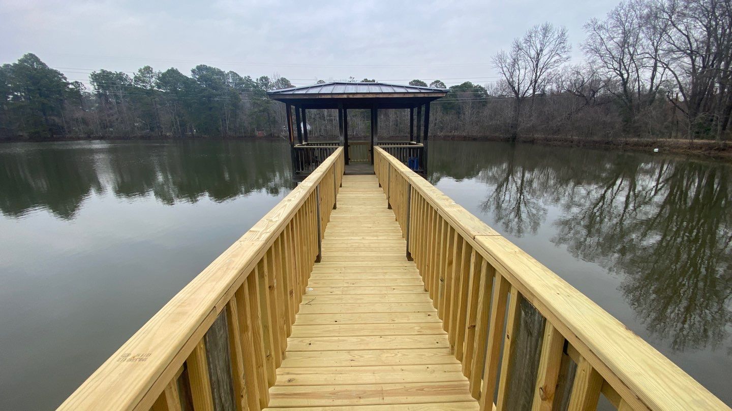 Dock using Wood Sealant by DuraSeal