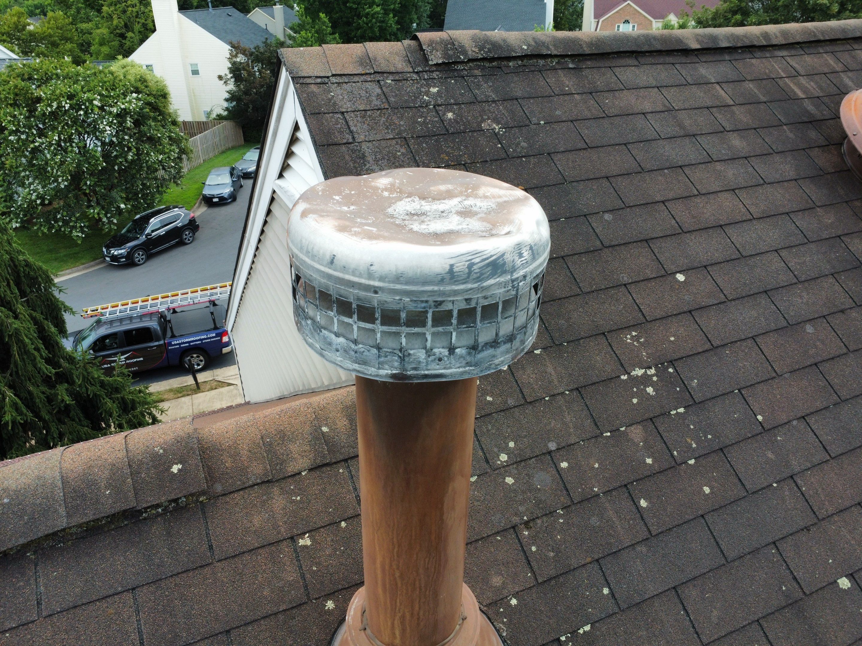 Roof Replacement Project in Centreville by USA Storm Roofing and Construction Group