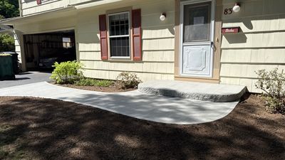 Broom Finish Walkway 