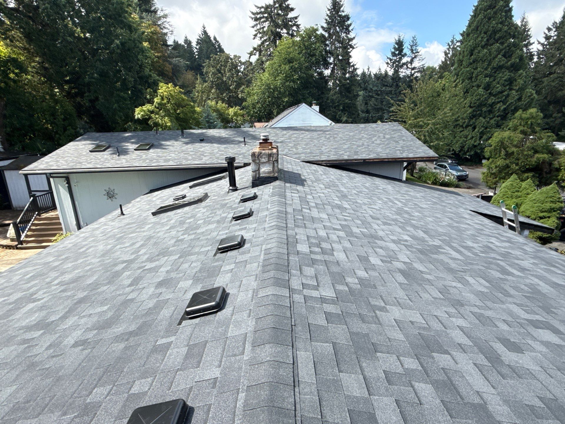 Project in Lake Oswego by Tom Leach Roofing