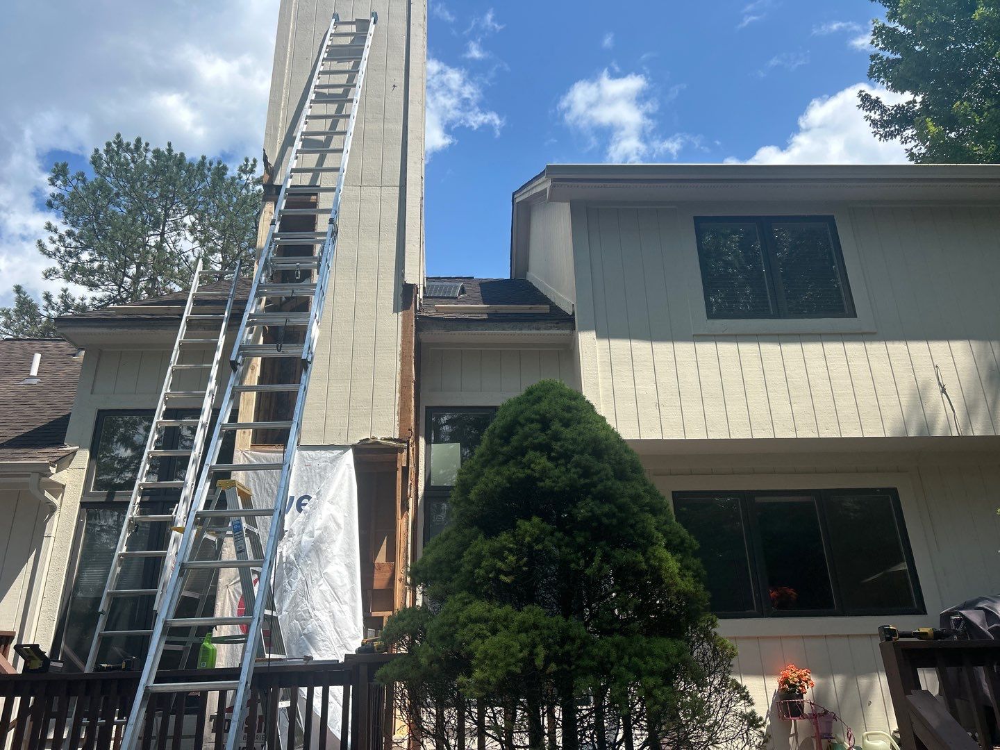 Roof Replacement using CertainTeed Landmark Weathered Wood by 180 Contractors