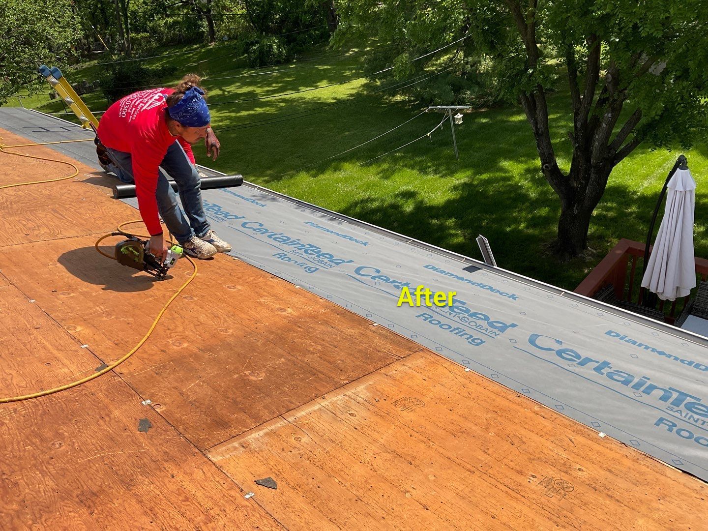 Residential Roofing Installation using CertainTeed Shingles by Alpha Design Services