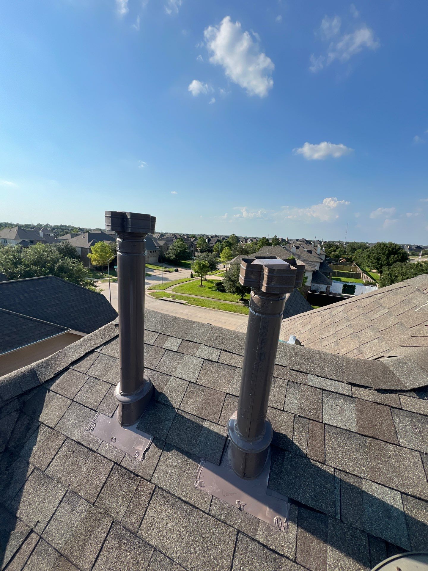 Hail Damage using Owen's Corning Duration (Lifetime) Shingles by Roof Repair Services LLC