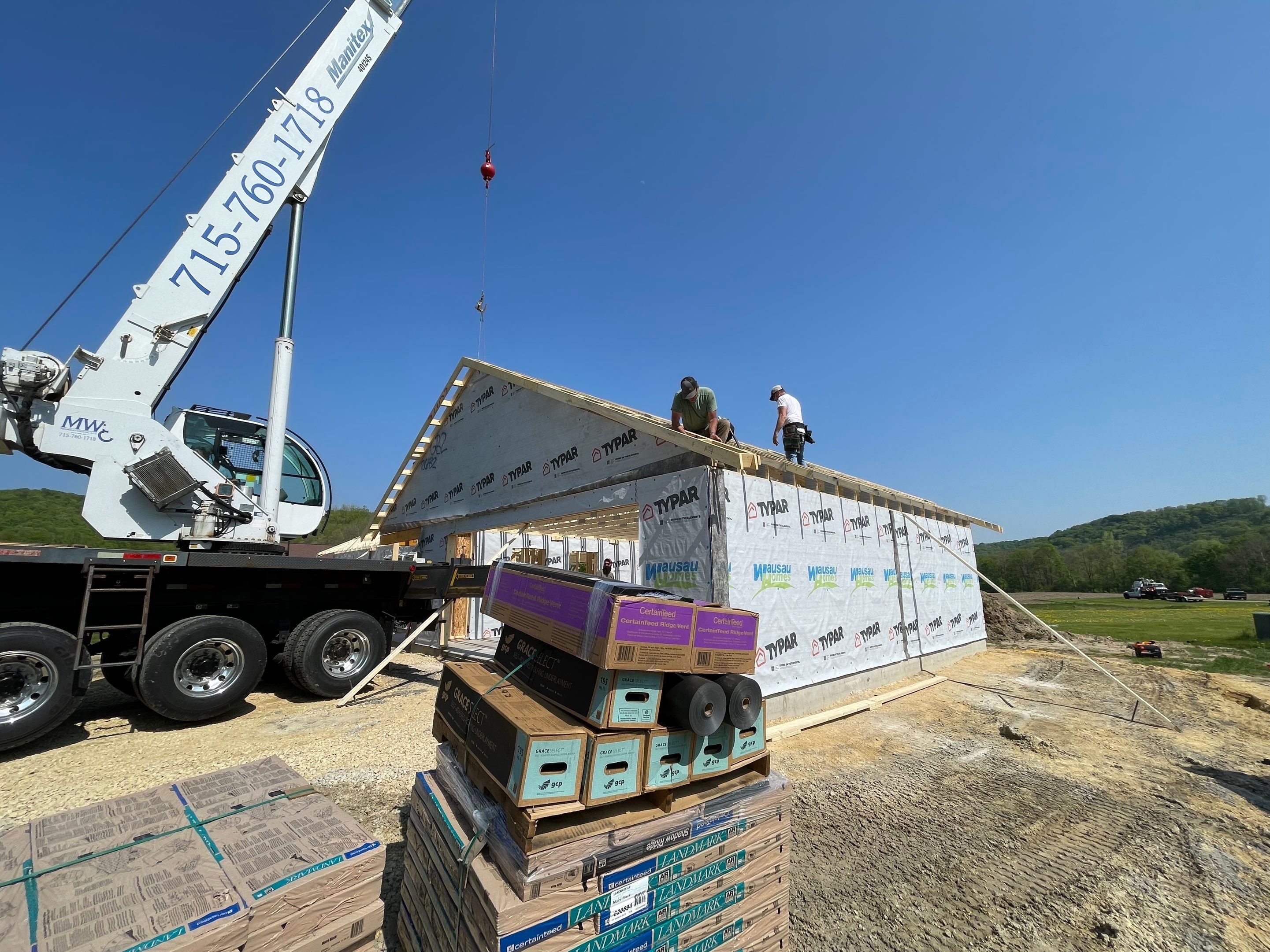 Elmwood, WI Build by Bauer Estates LLC