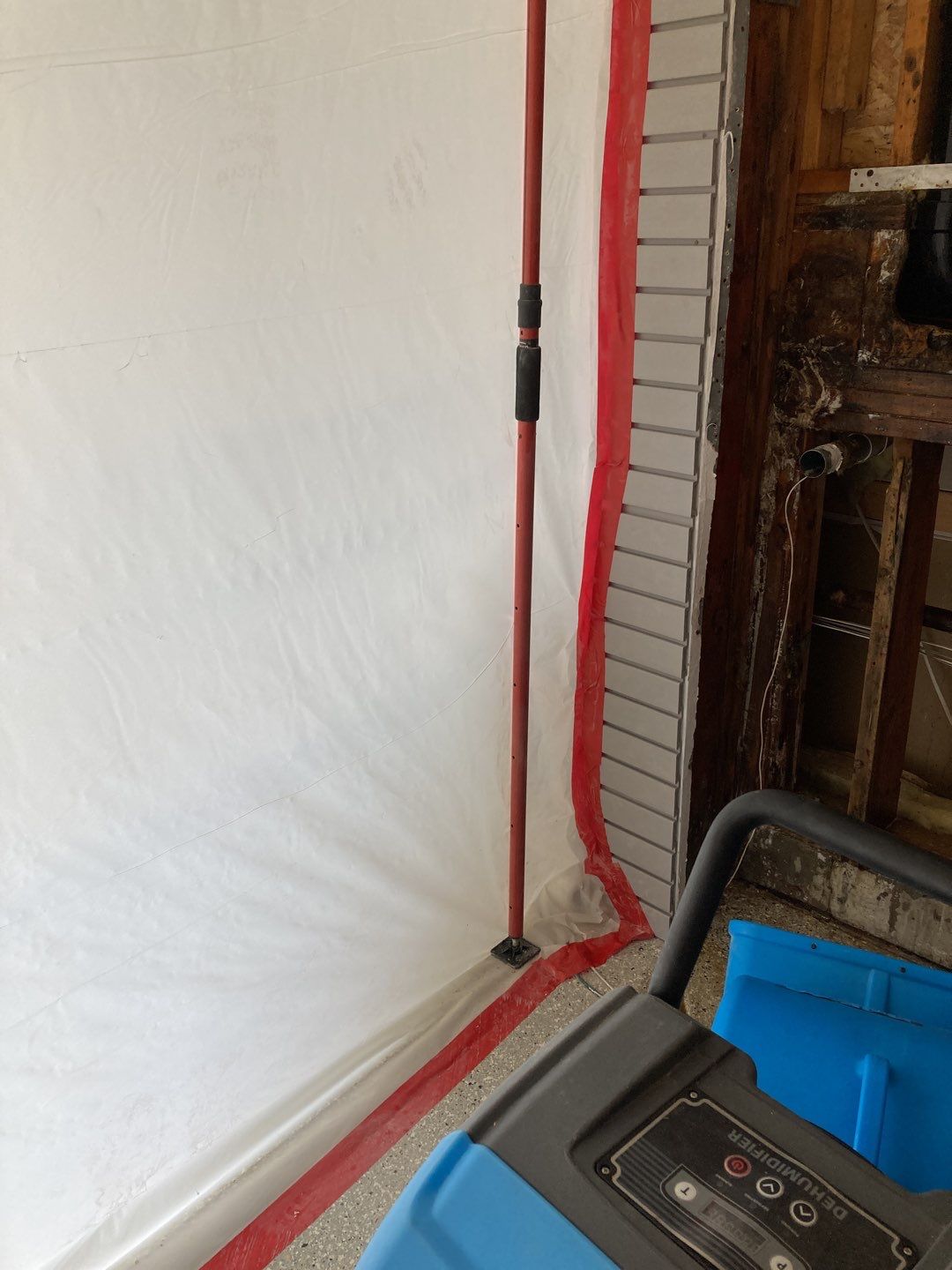 Mold Remediation using Containment by Accountable Home Services