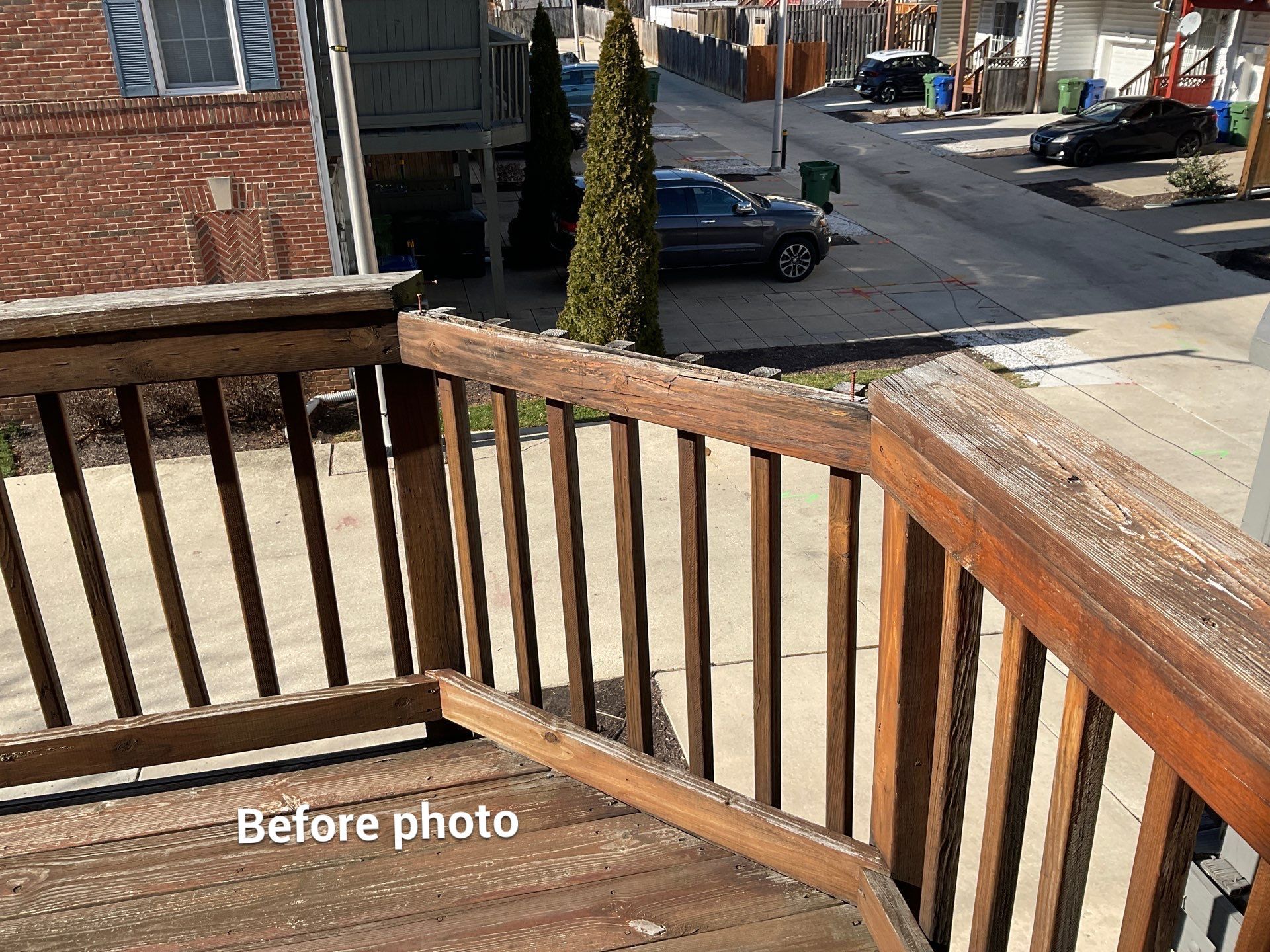 Deck Repair, New steps, New Paint job  by Alpha Design Services