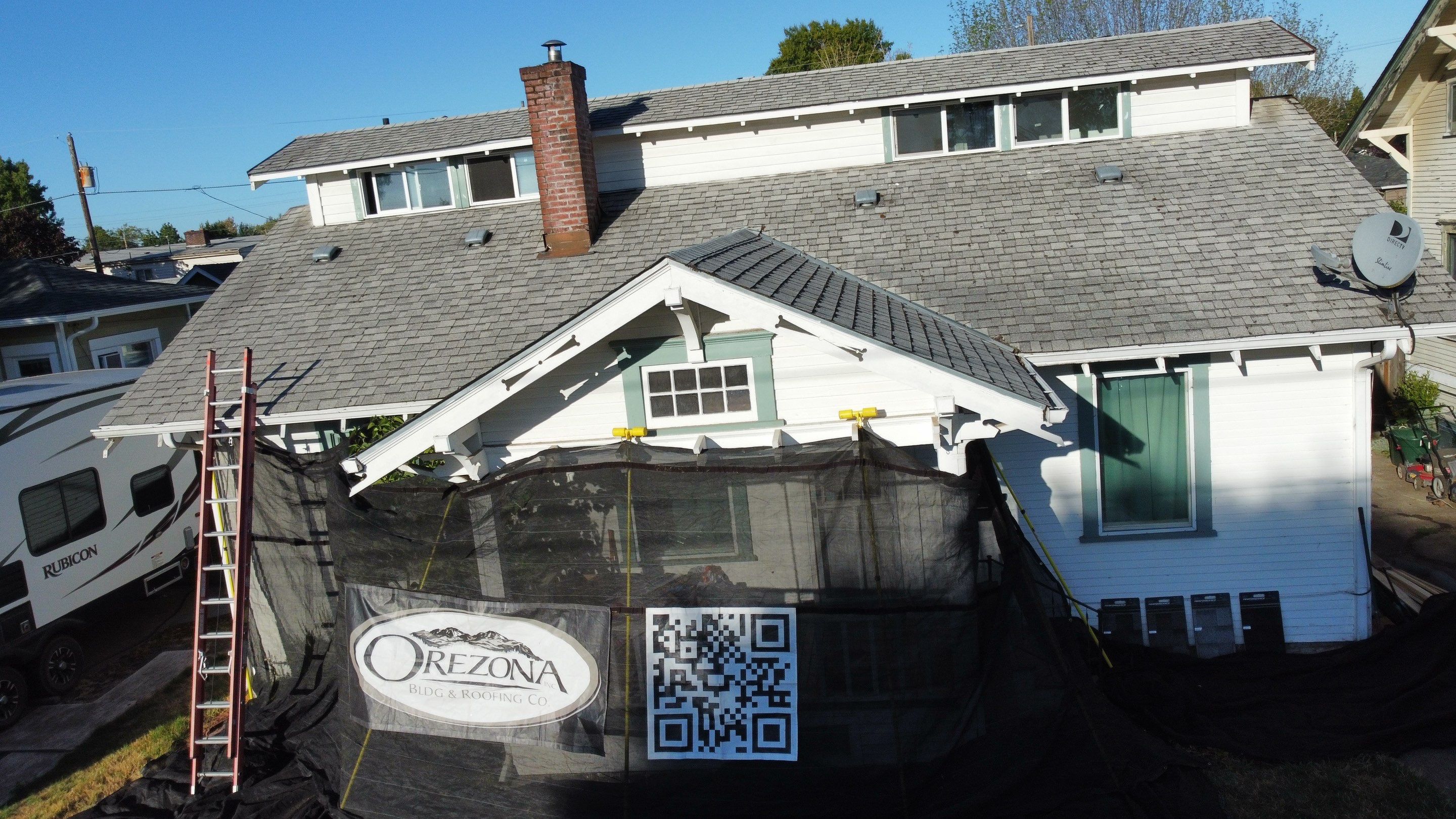 Residential Roofing Installation using IKO Dynasty (Color: Summit Grey) by Orezona Building & Roofing Company, Inc.