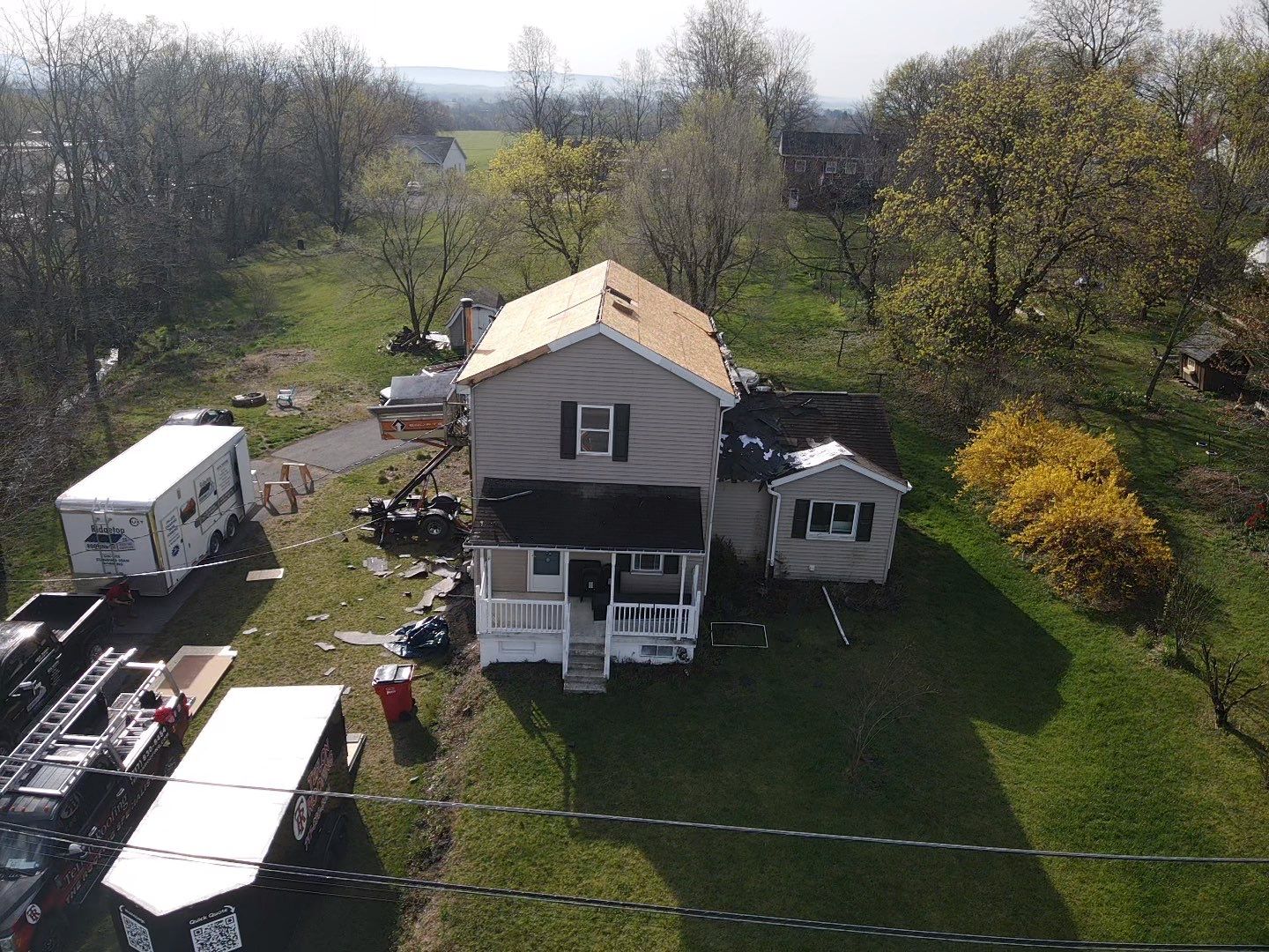 Residential Roofing Installation using Texture Standing Seam by Teflon Roofing