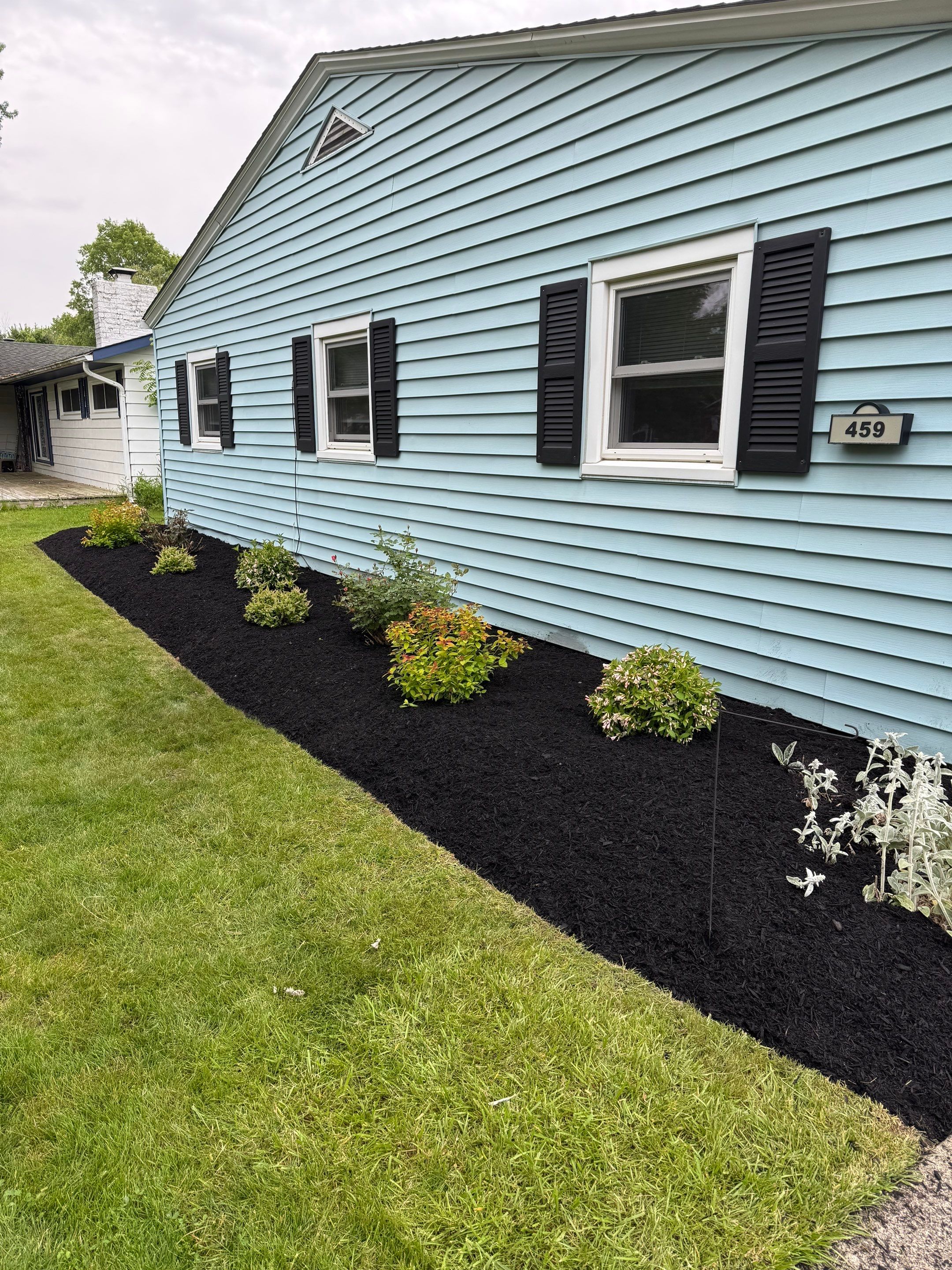 Grindstone Garden Install by Elm Rose Gardens