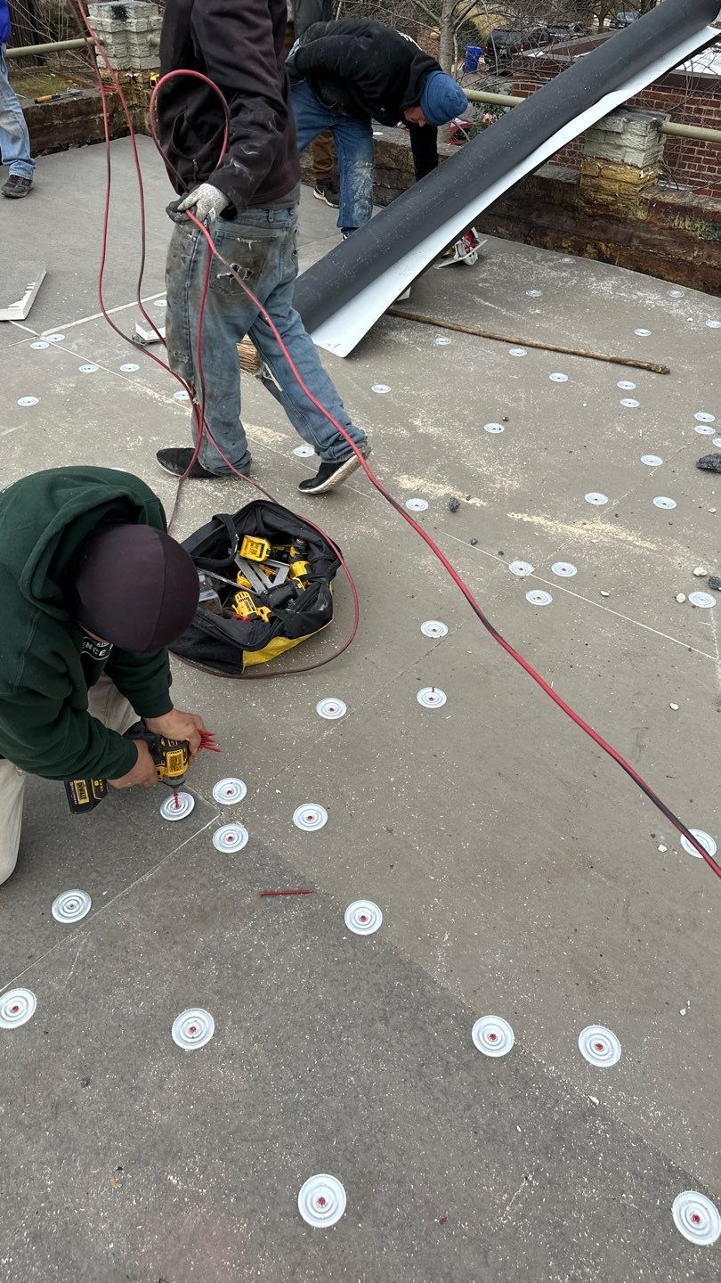 Arlington Flat TPO Roof Installation by RM Banning, Inc.