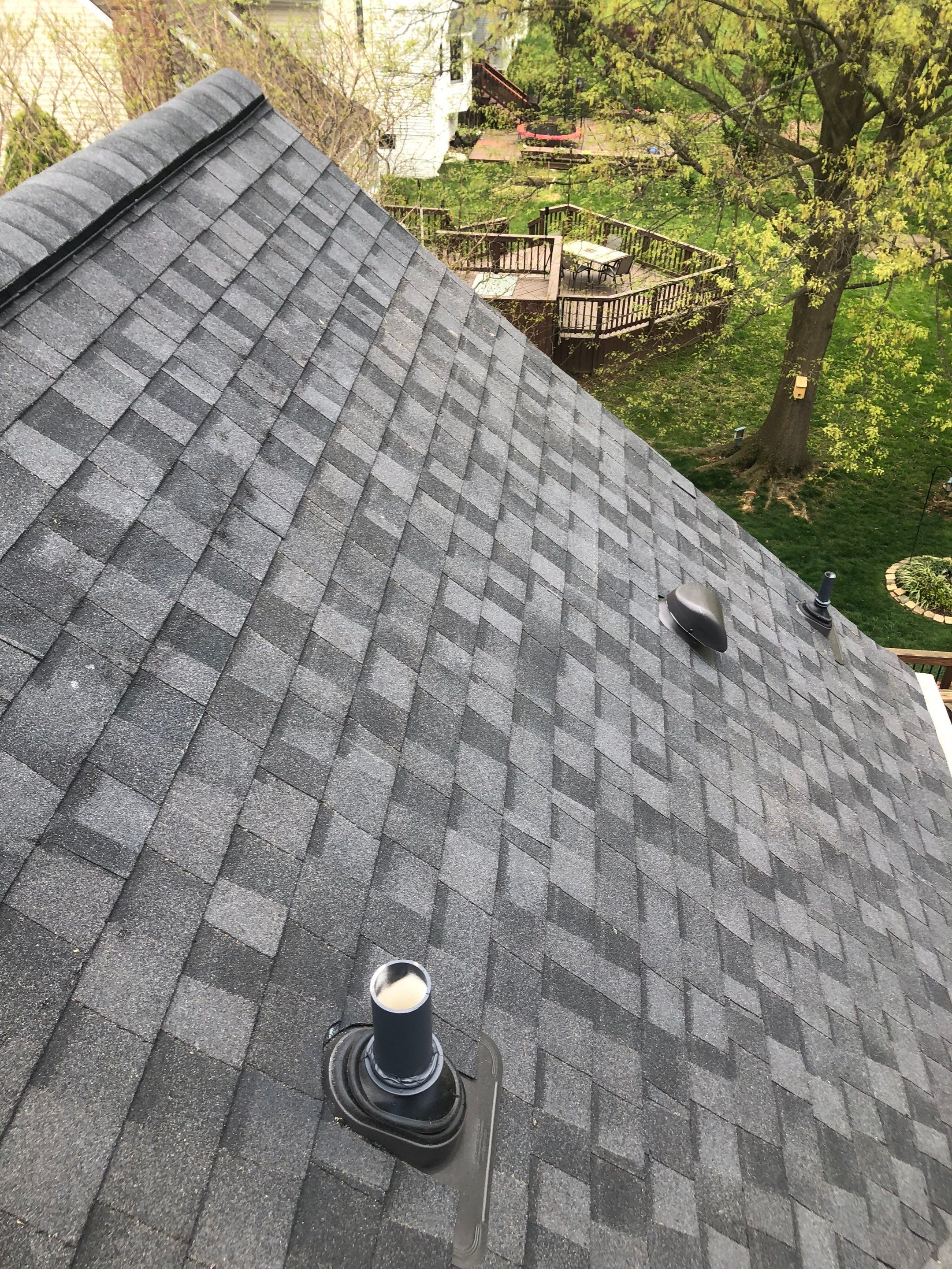 Vienna: CertainTeed Landmark Pro Designer Shingles in Max Def Moire Black by RM Banning, Inc.