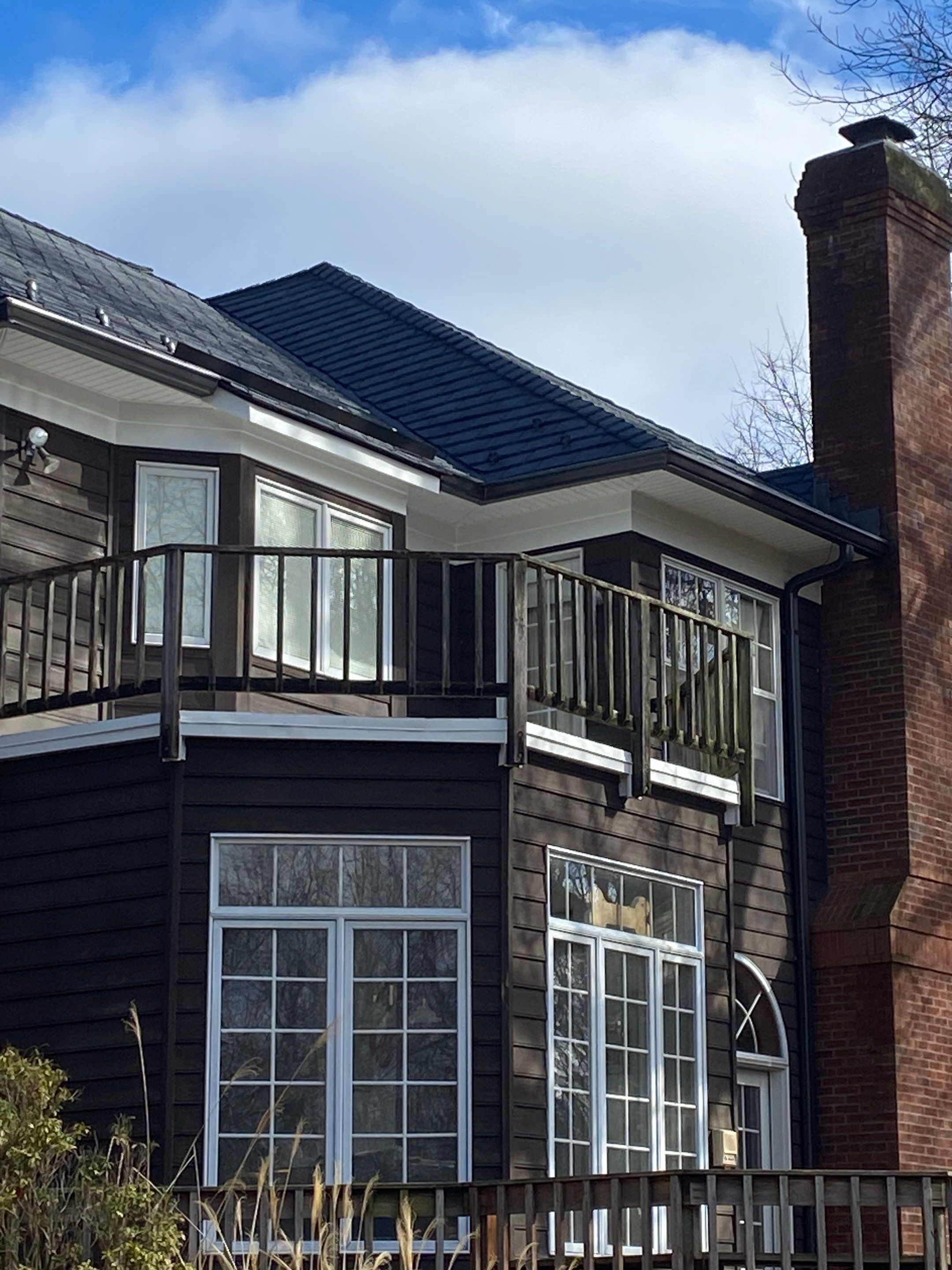 Clifton Multi-Trade Restoration: DaVinci Single Width Slate in Slate Black by RM Banning, Inc.