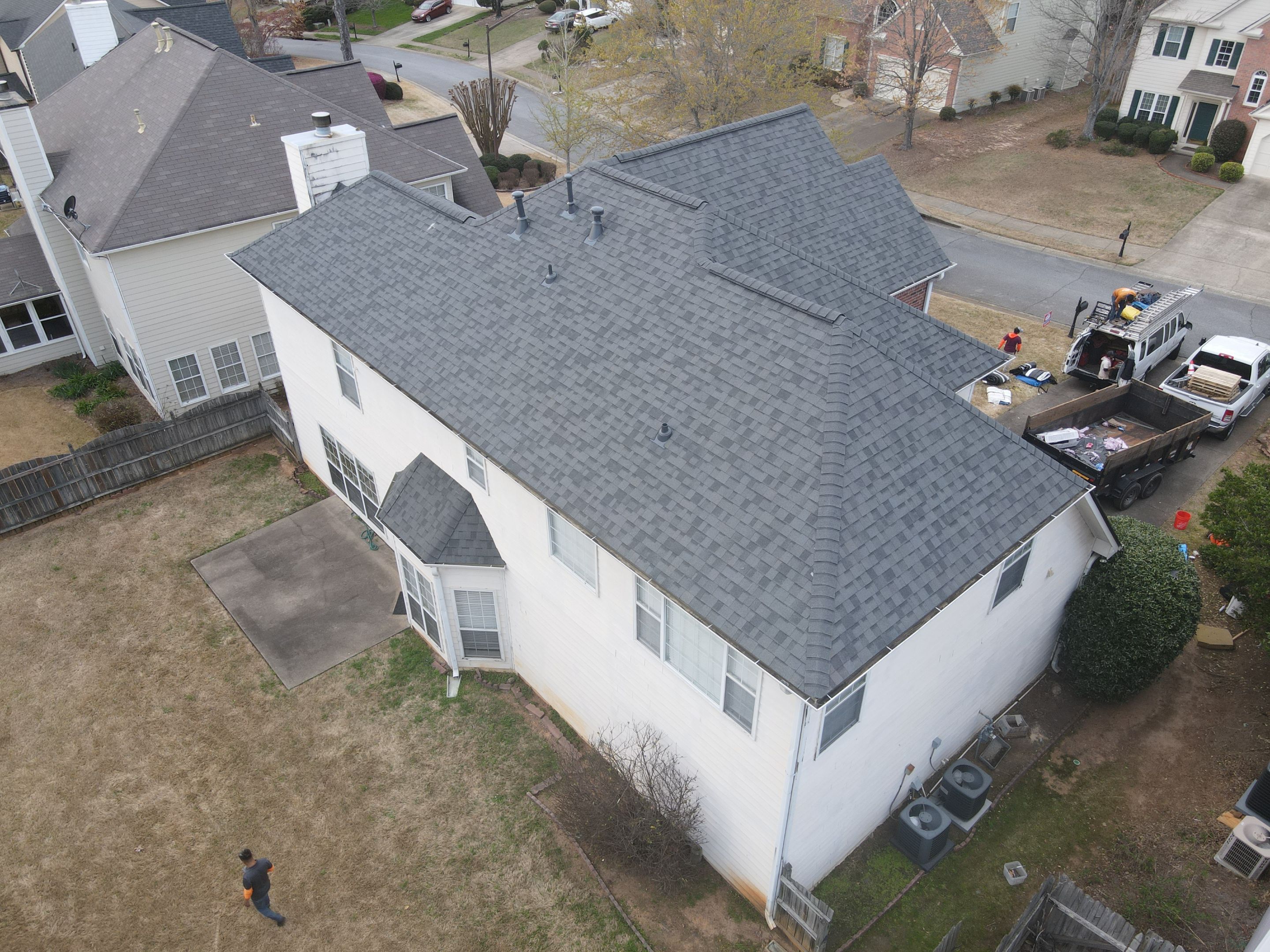 Duration TruDef Williamsburg Gray Residential Roofing Installation by Inspector Roofing and Restoration