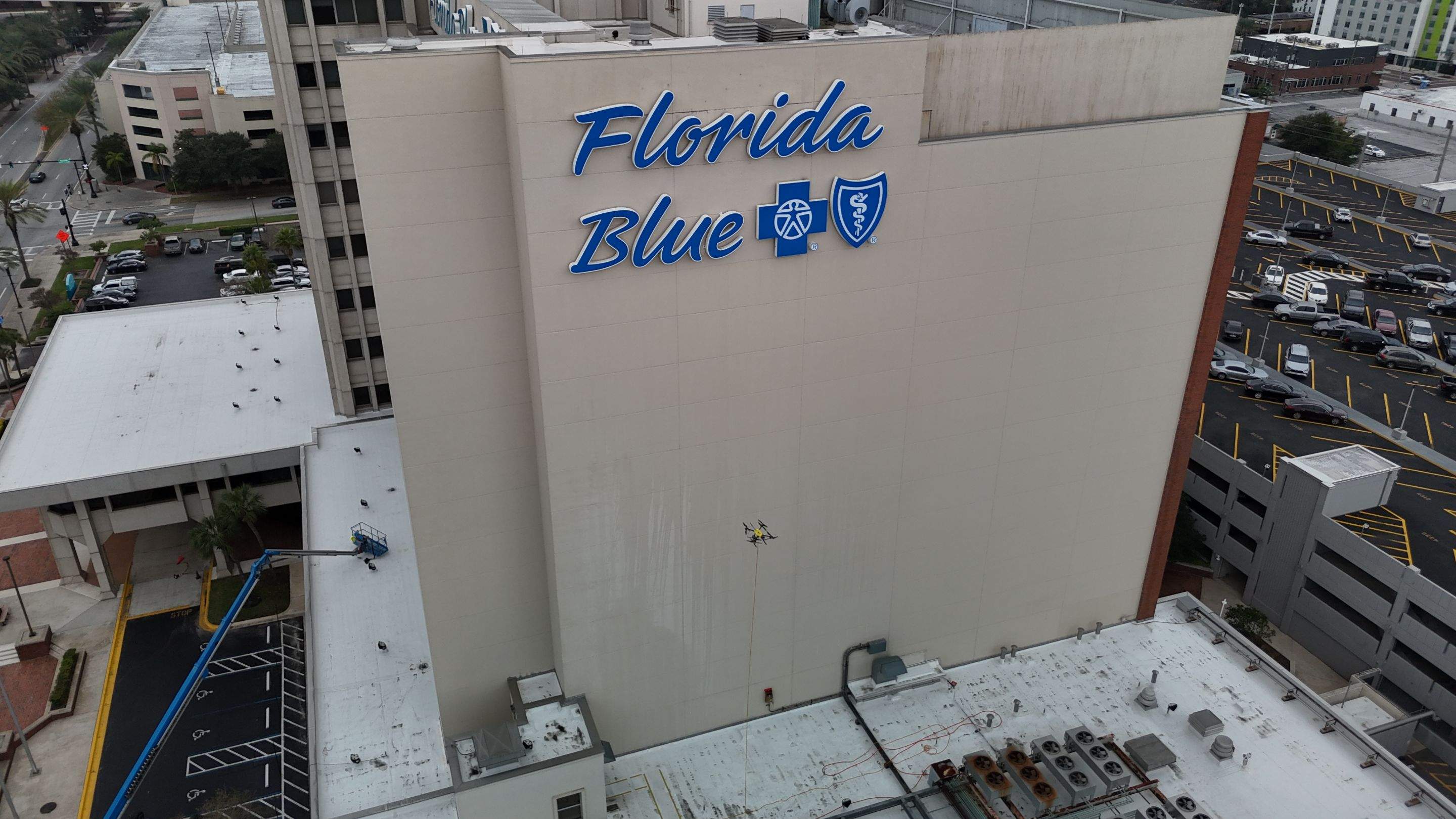 Project in Jacksonville by Drone Clean