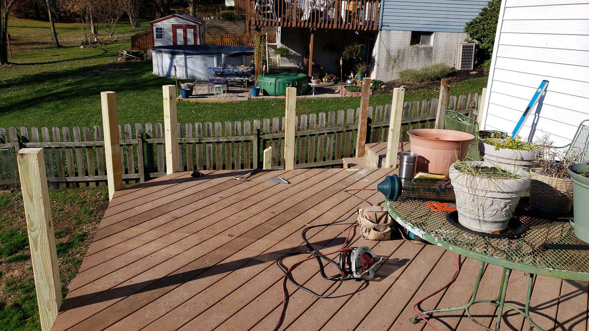 Deck Rail Repair by Roof Right Inc