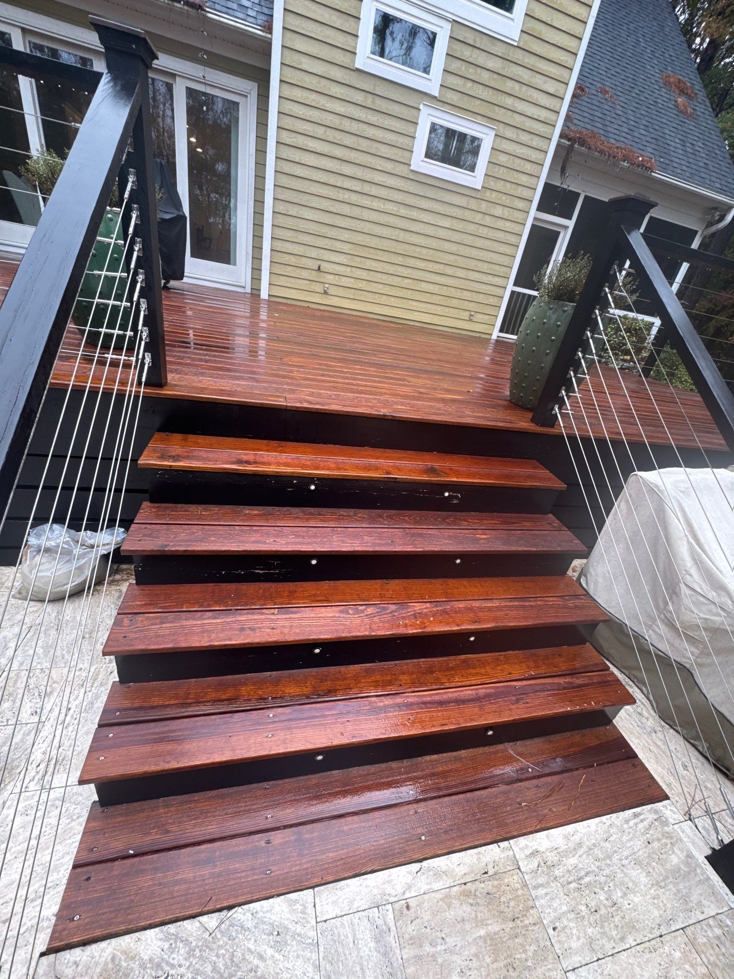 Weathered Deck using Wood Sealant by DuraSeal