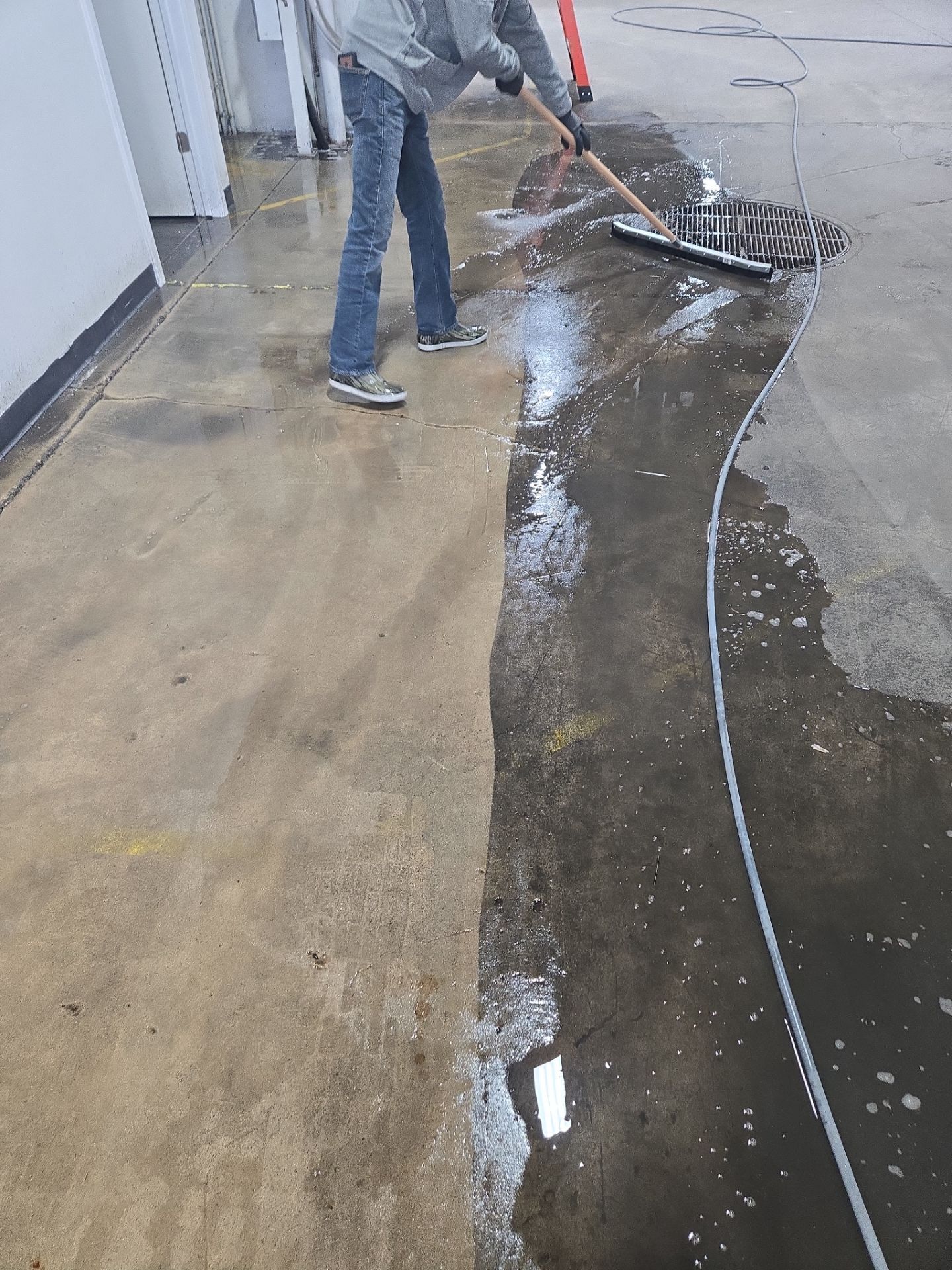 Industrial Concrete Floor Cleaning in Madison by Under Pressure Power Washing