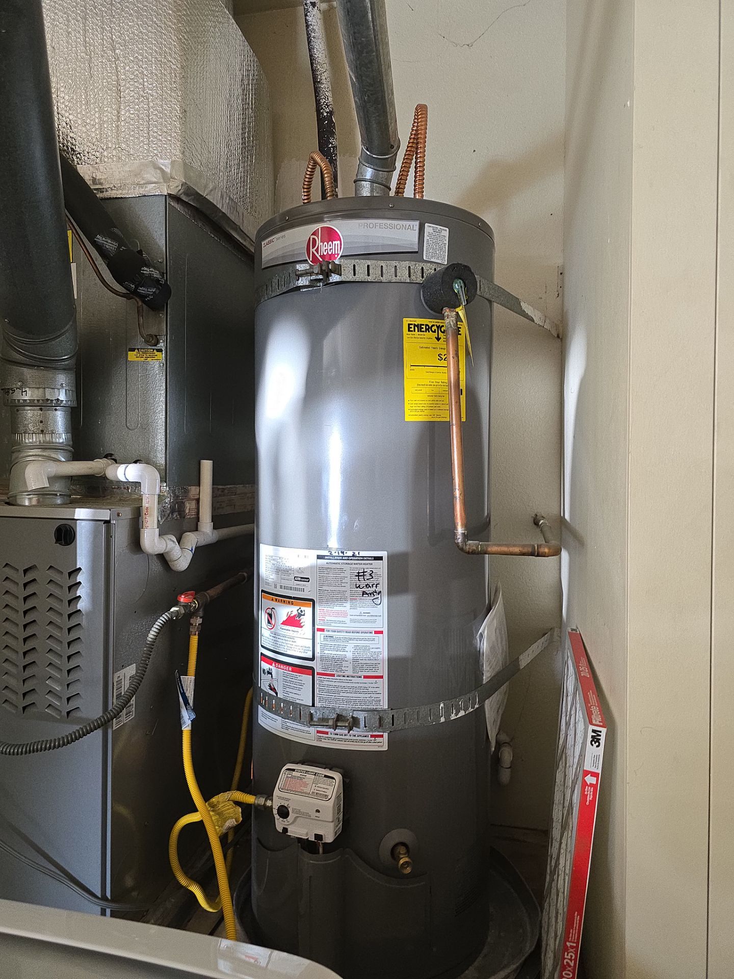 Installation of New Water Heater and System Check for Bathroom and Kitchen by Us Plumbing