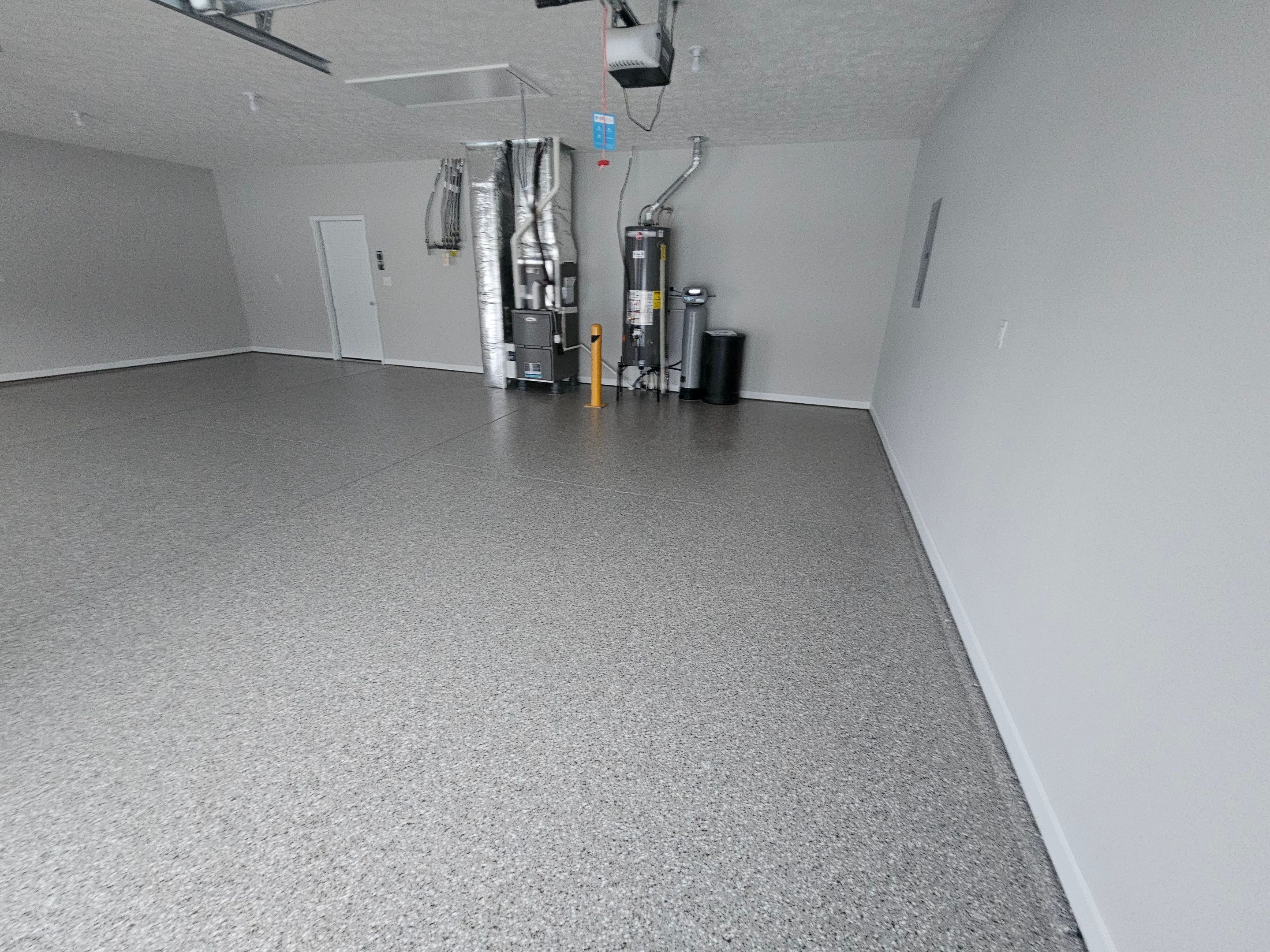 Creekbed Garage Floor Coating by Level 10 Coatings