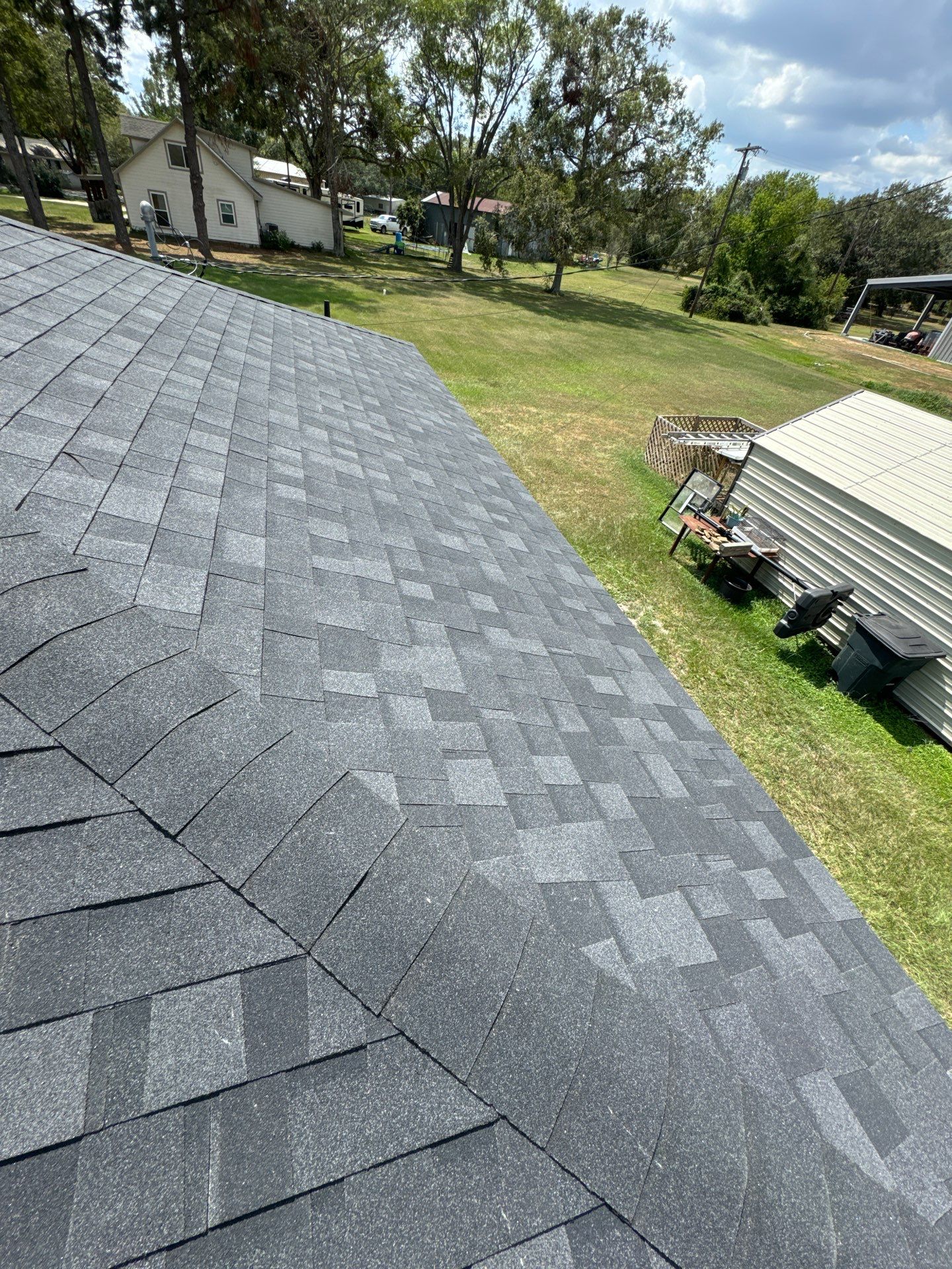 Residential Roofing Installation using Owen's Corning Duration (Lifetime) Shingles by Roof Repair Company