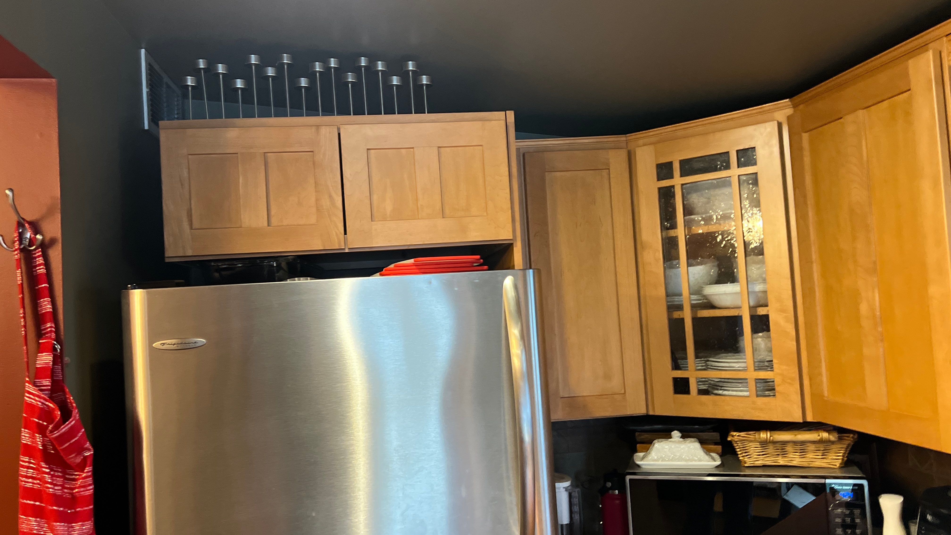 Cabinet Refinishing using Benjamin Moore Command Satin by Spectrum Painting, LLC